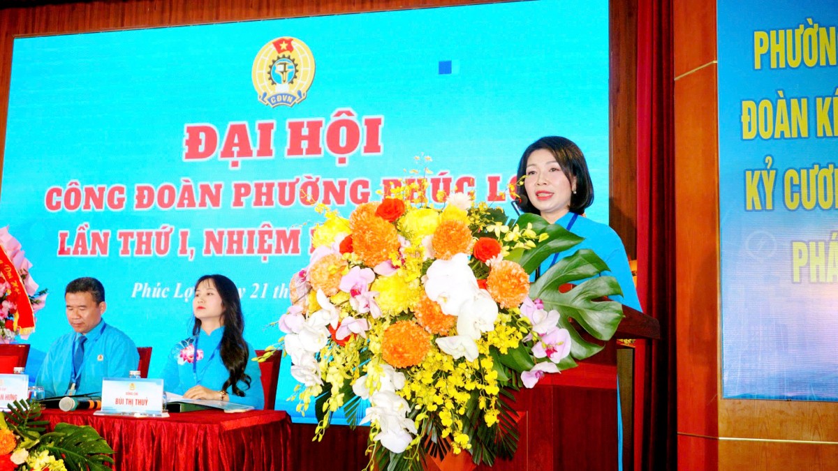 Công đoàn phường Phúc Lợi: Quyết tâm đột phá về đối thoại, chăm lo và xây dựng tổ chức vững mạnh