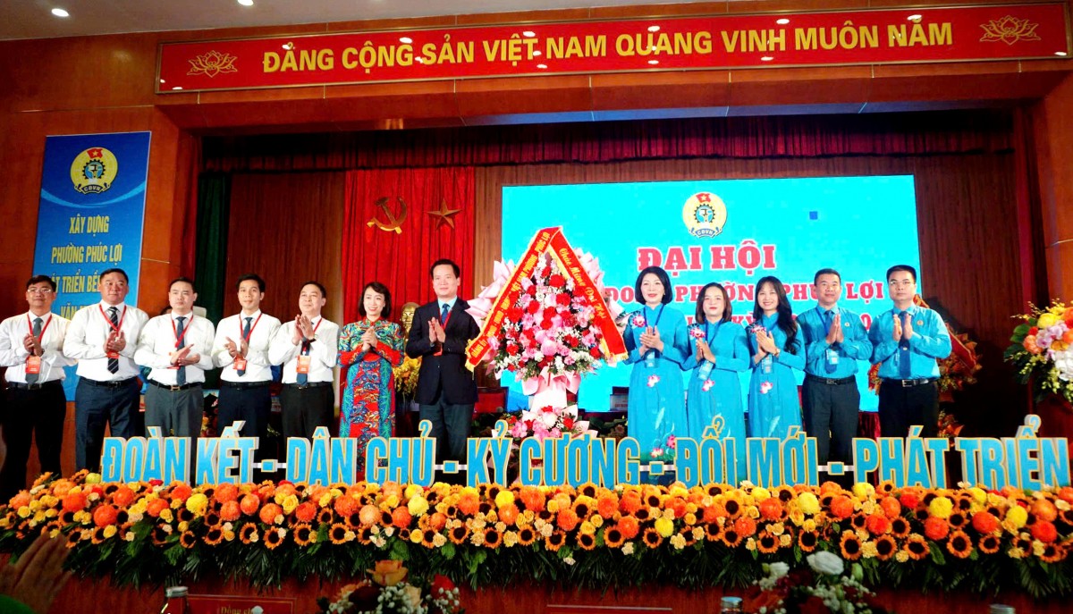 Công đoàn phường Phúc Lợi: Quyết tâm đột phá về đối thoại, chăm lo và xây dựng tổ chức vững mạnh