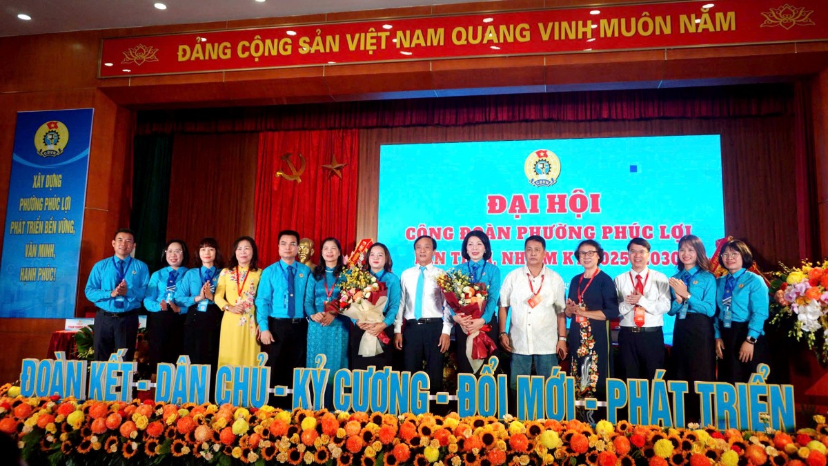 Công đoàn phường Phúc Lợi: Quyết tâm đột phá về đối thoại, chăm lo và xây dựng tổ chức vững mạnh