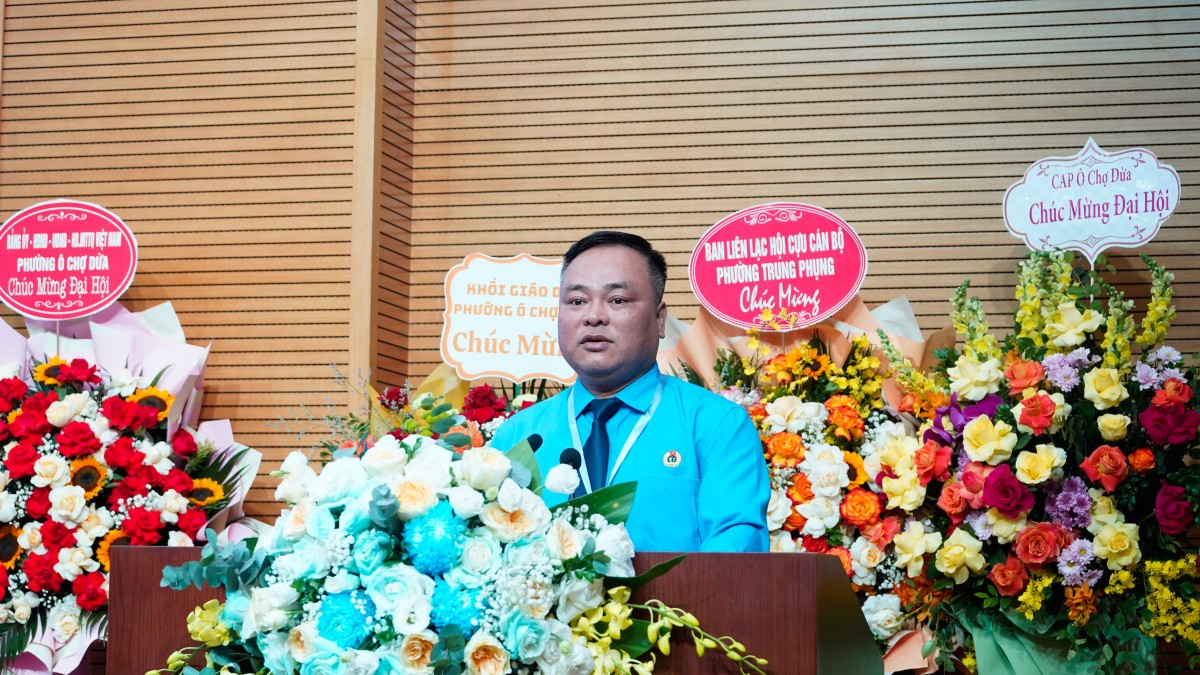 Công đoàn Ô Chợ Dừa: Quyết tâm hành động vì hơn 11.400 đoàn viên trong kỷ nguyên mới Công đoàn Ô Chợ Dừa: Quyết tâm hành động vì hơn 11.400 đoàn viên trong kỷ nguyên mới