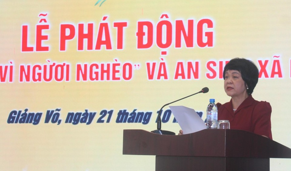 Phường Giảng Võ phát động Tháng cao điểm “Vì người nghèo” và an sinh xã hội năm 2025