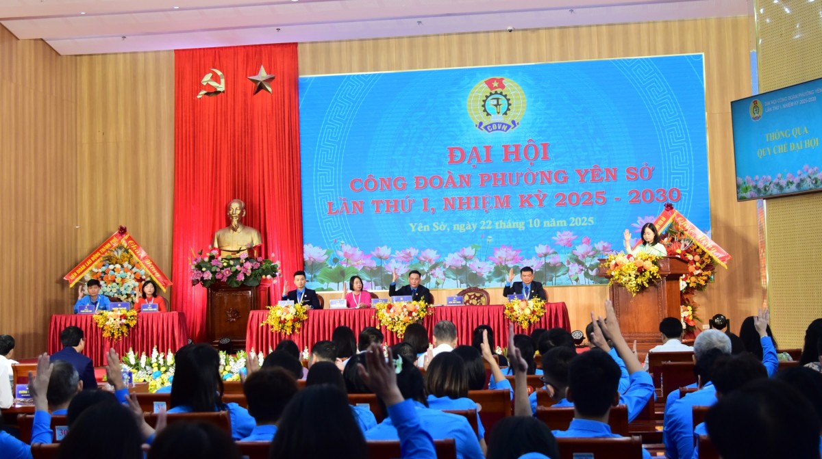 Khẳng định là điểm tựa vững chắc của người lao động phường Yên Sở Khẳng định là điểm tựa vững chắc của người lao động phường Yên Sở