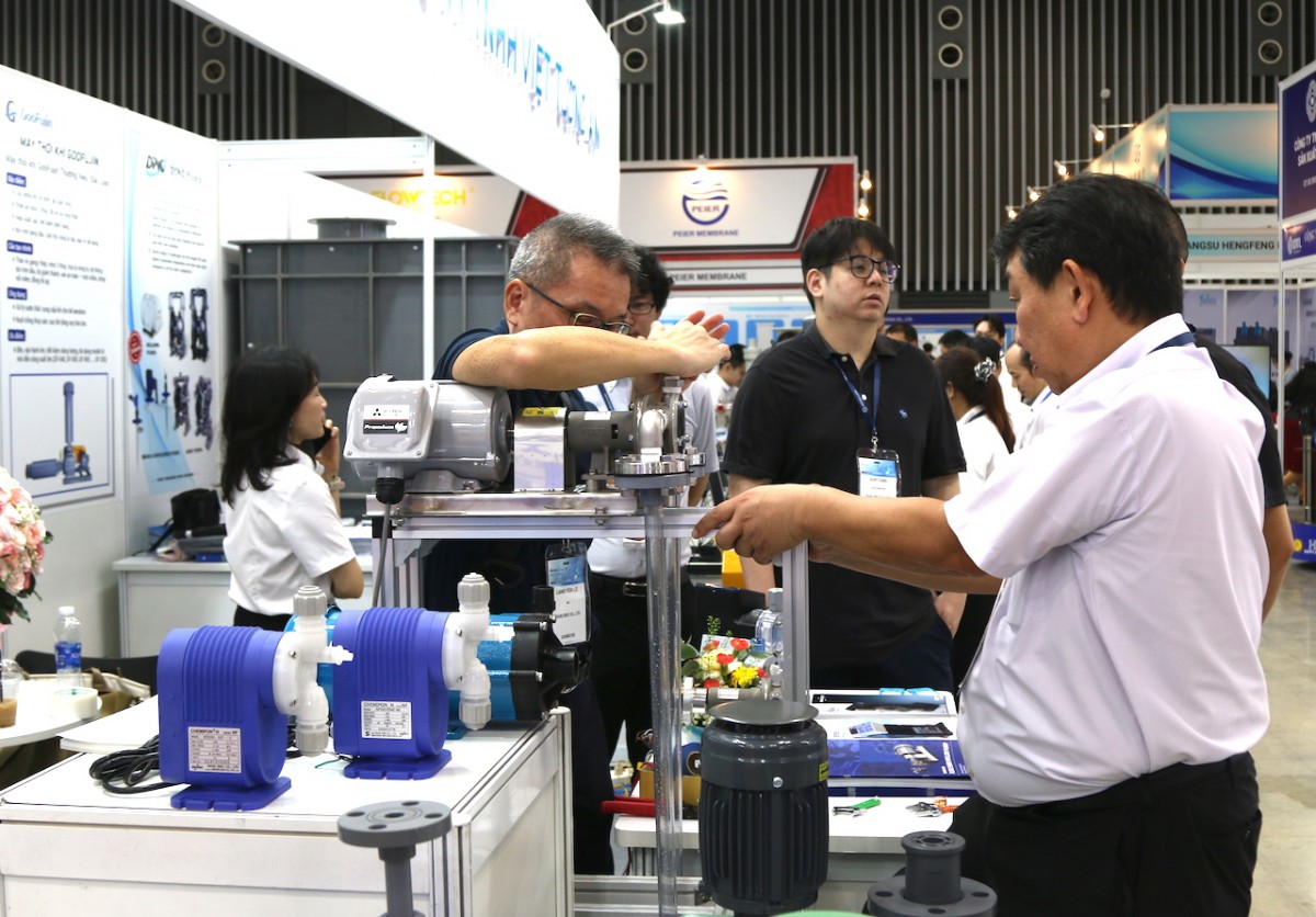 Hơn 400 doanh nghiệp tham gia triển lãm Vietwater 2025