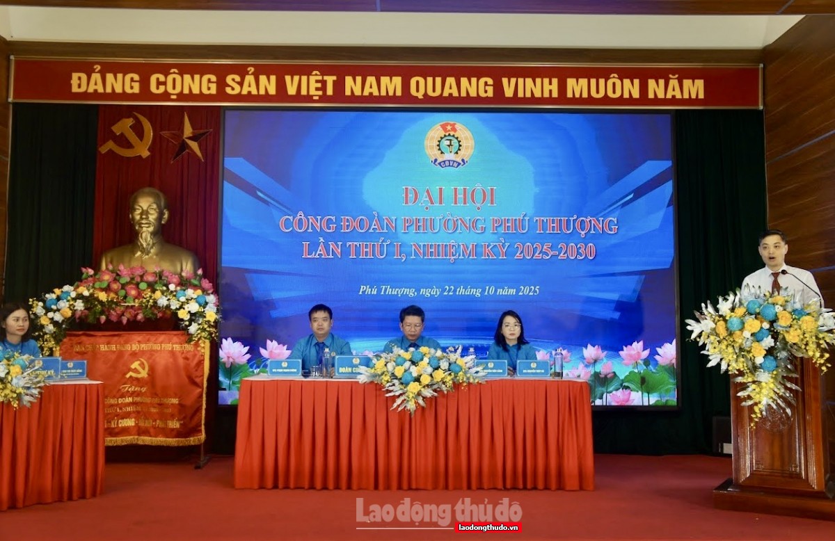 Công đoàn phường Phú Thượng: Vững bước cùng người lao động