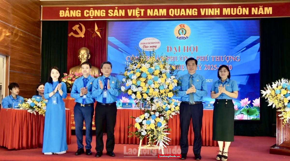 Công đoàn phường Phú Thượng: Vững bước cùng người lao động