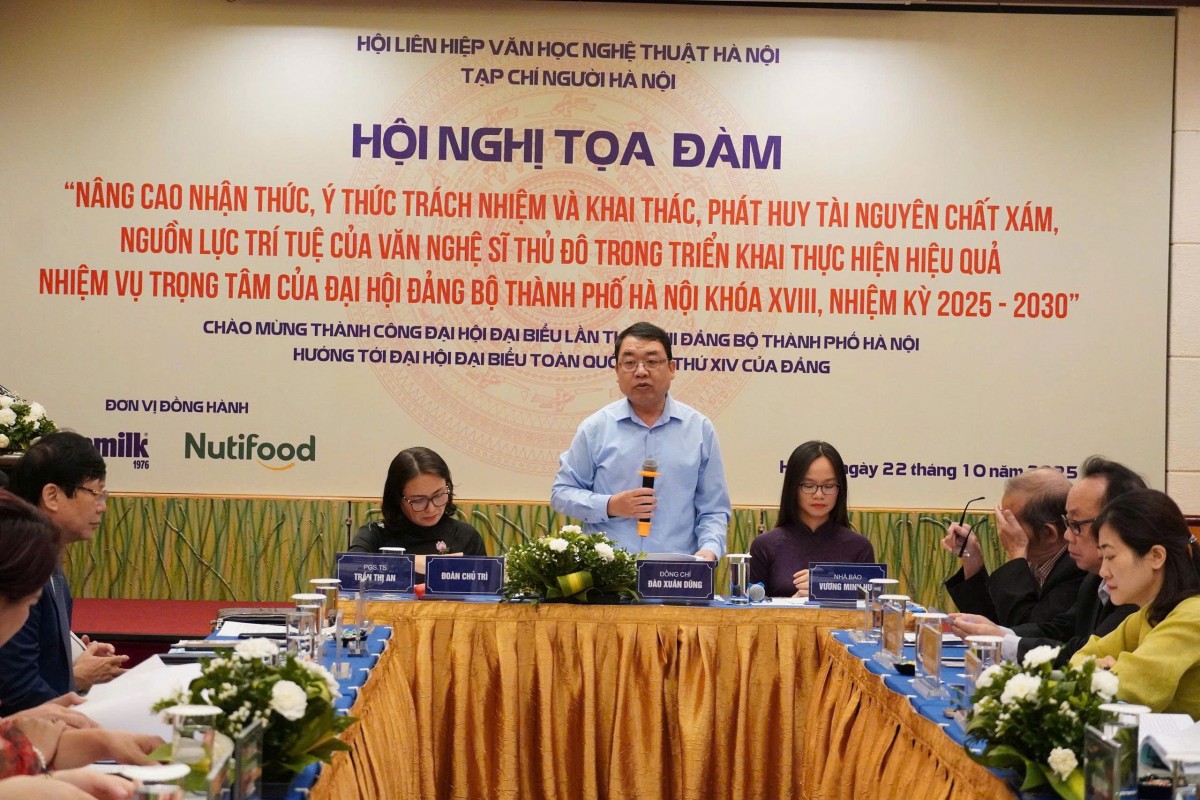 Phát huy vai trò, vị thế và trách nhiệm của giới văn nghệ sĩ Thủ đô trong giai đoạn mới Phát huy vai trò, vị thế và trách nhiệm của giới văn nghệ sĩ Thủ đô trong giai đoạn mới