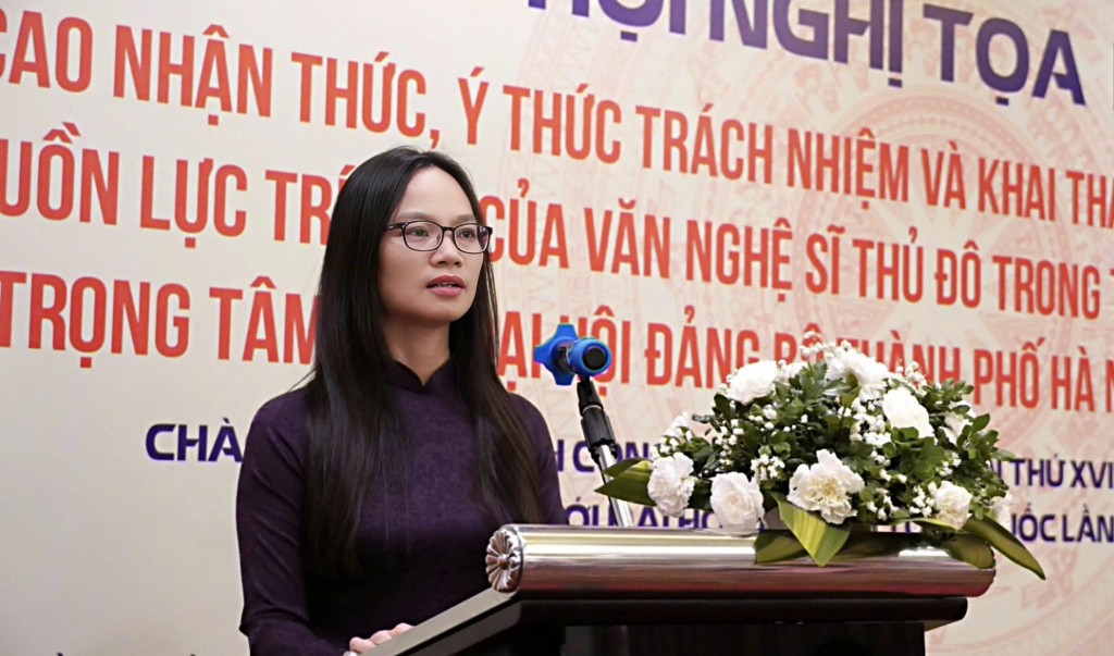Phát huy vai trò, vị thế và trách nhiệm của giới văn nghệ sĩ Thủ đô trong giai đoạn mới