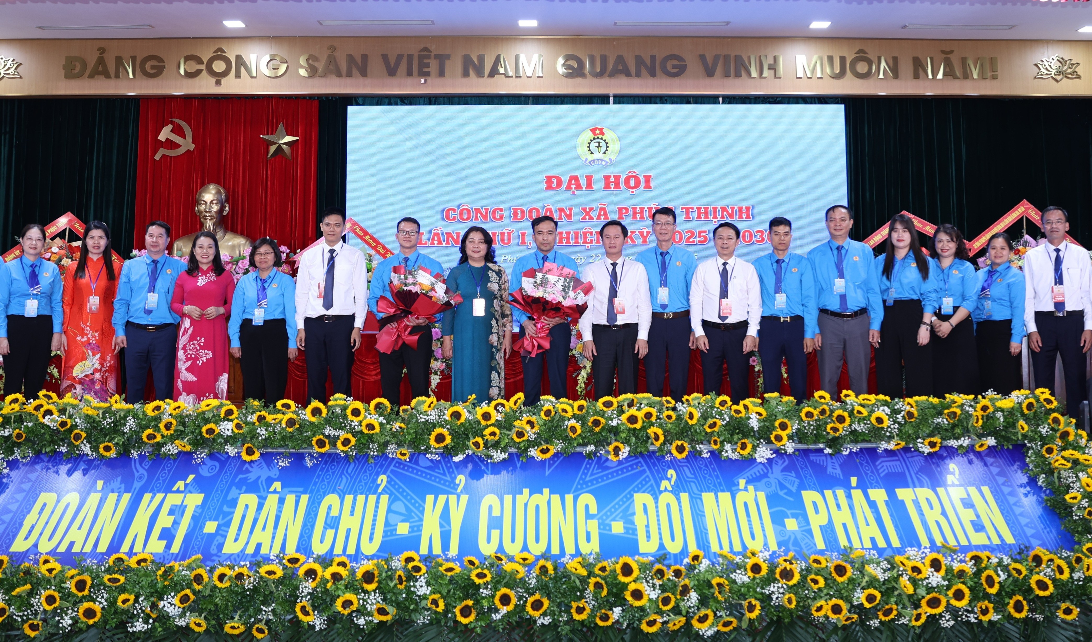 Công đoàn chung sức xây dựng xã Phúc Thịnh phát triển bền vững, văn minh, hiện đại