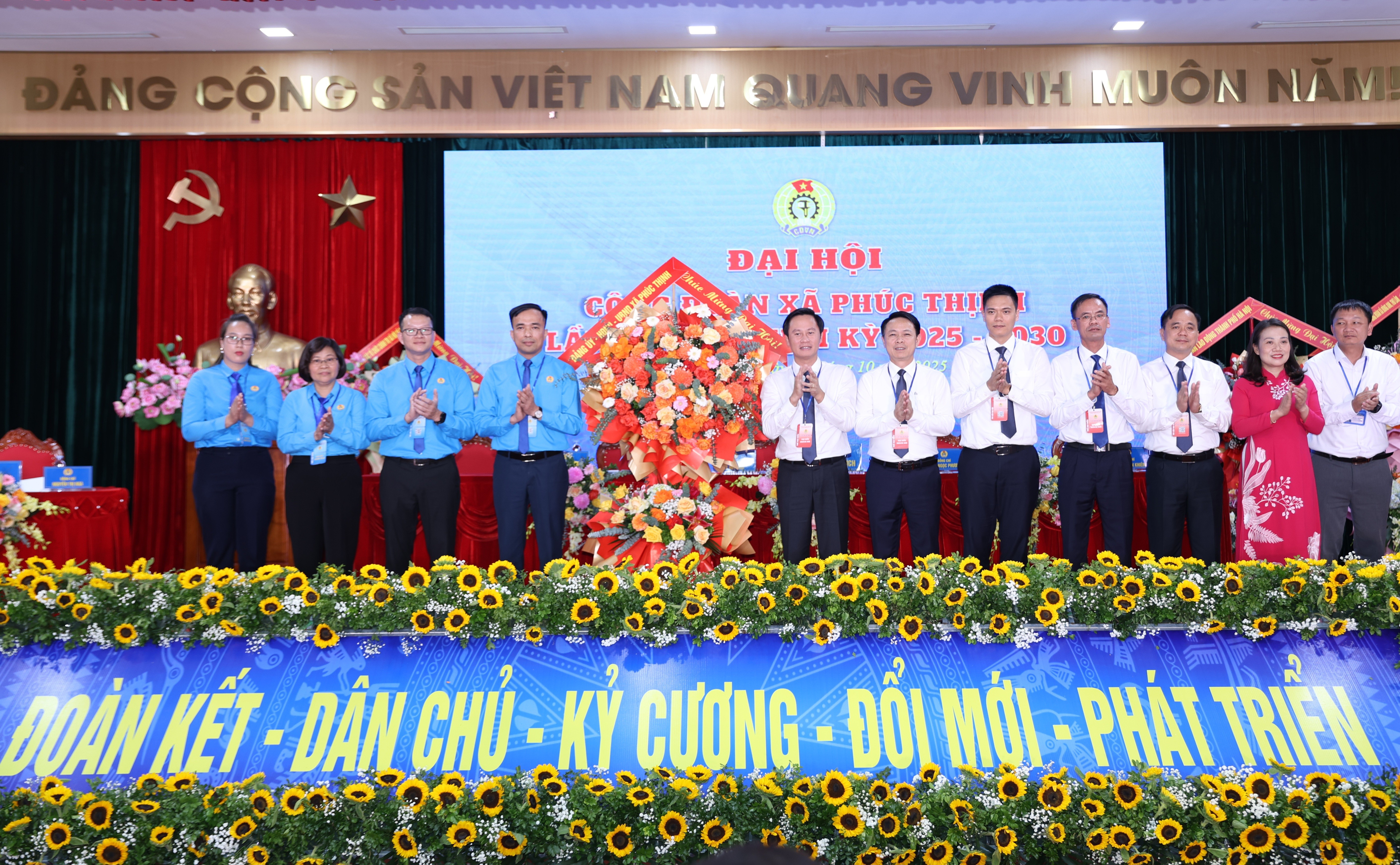 Công đoàn chung sức xây dựng xã Phúc Thịnh phát triển bền vững, văn minh, hiện đại