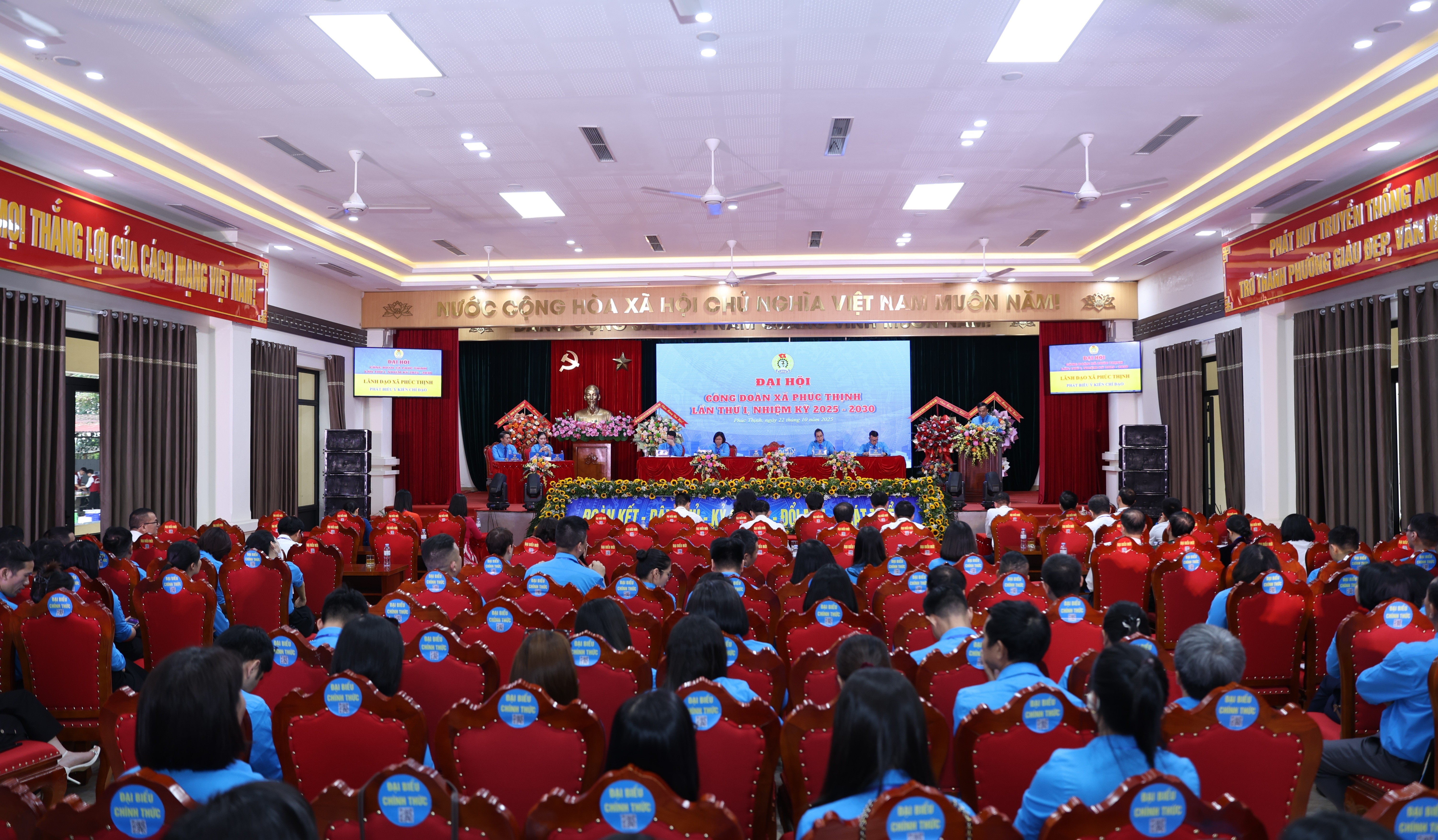 Công đoàn chung sức xây dựng xã Phúc Thịnh phát triển bền vững, văn minh, hiện đại