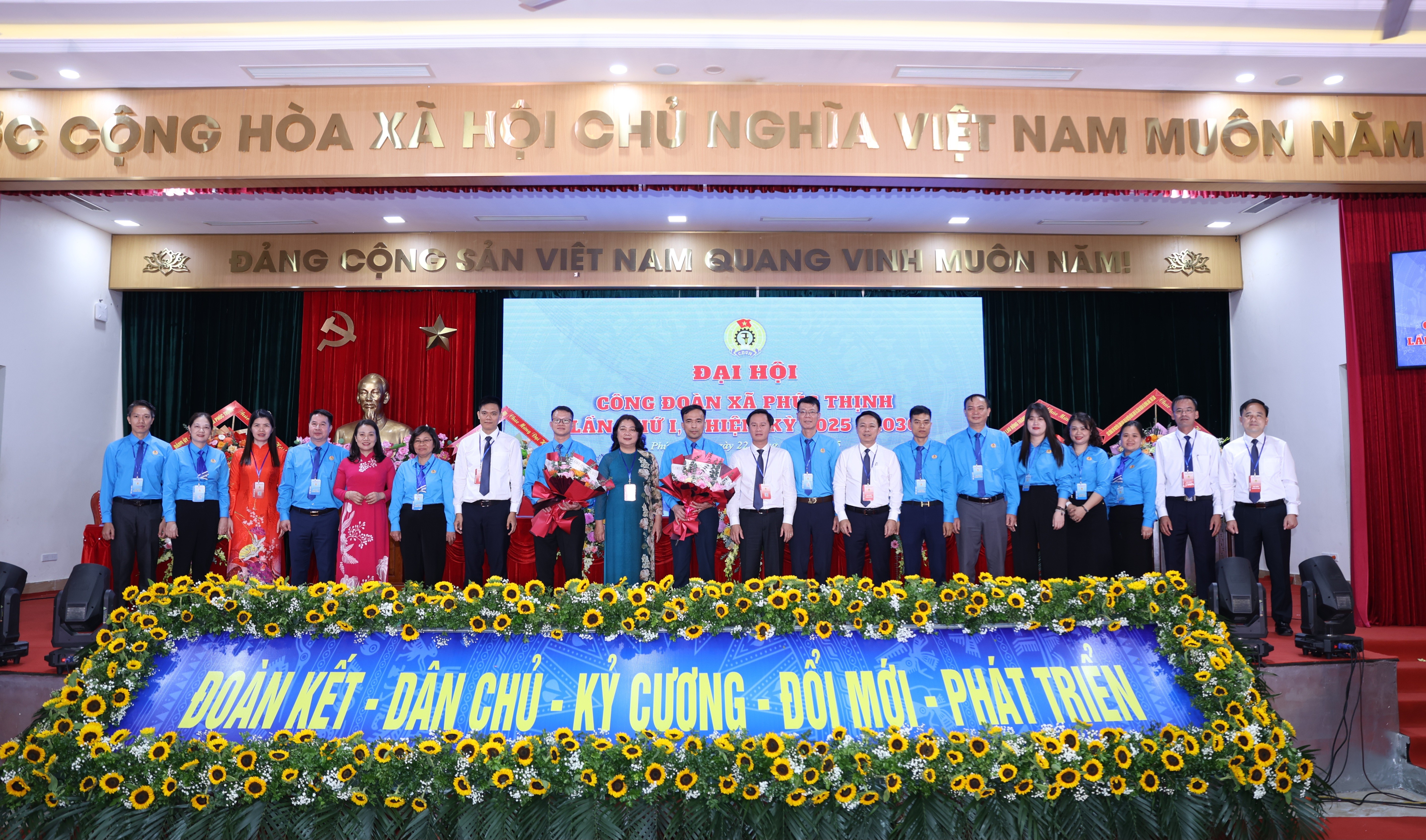 Công đoàn chung sức xây dựng xã Phúc Thịnh phát triển bền vững, văn minh, hiện đại