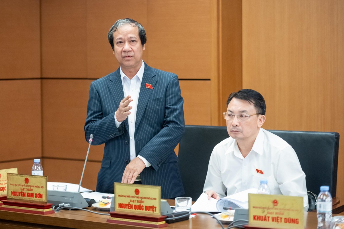 Bộ trưởng Nguyễn Kim Sơn nói về định hướng sửa đổi 3 dự án luật giáo dục