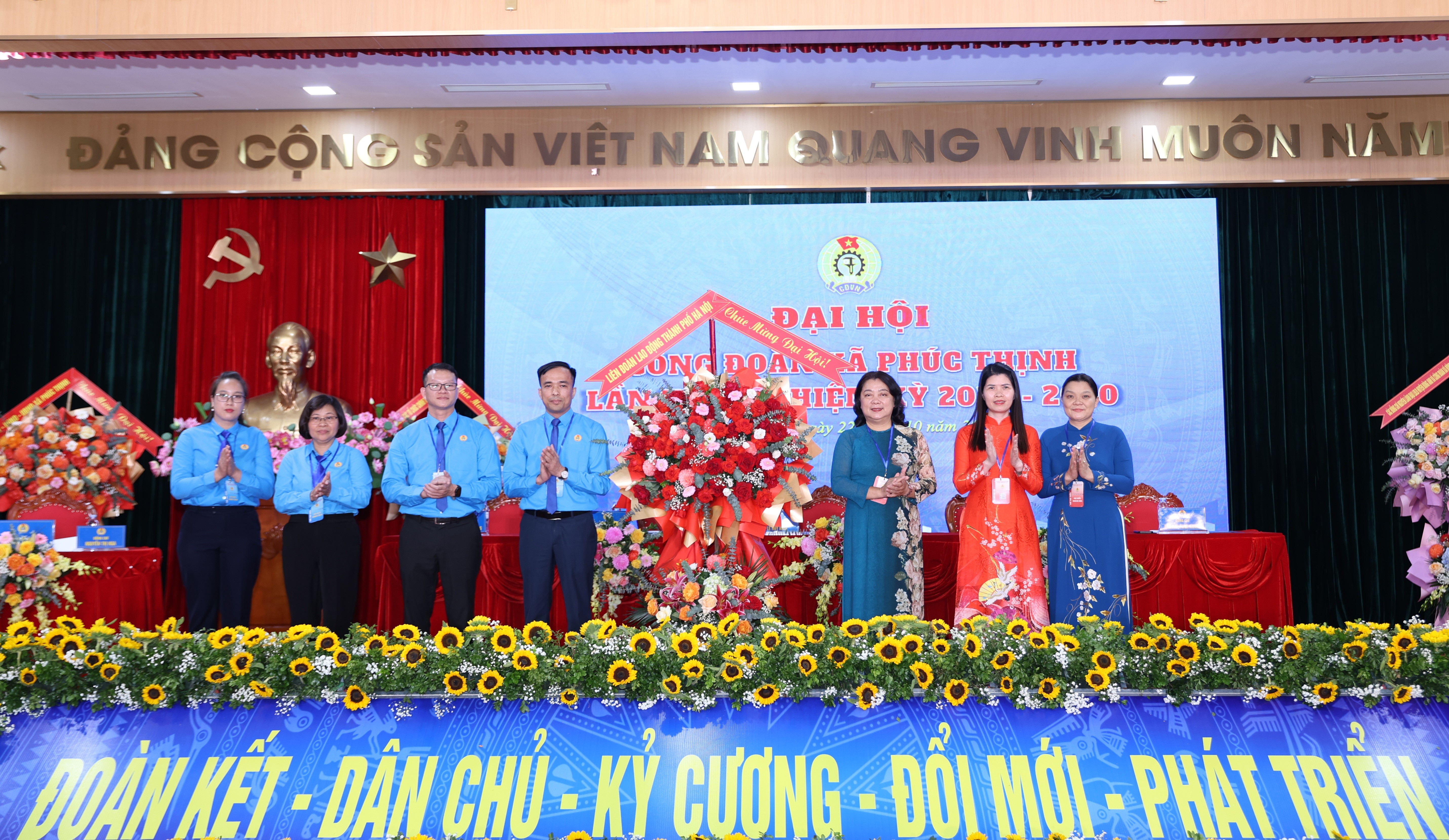 Công đoàn chung sức xây dựng xã Phúc Thịnh phát triển bền vững, văn minh, hiện đại