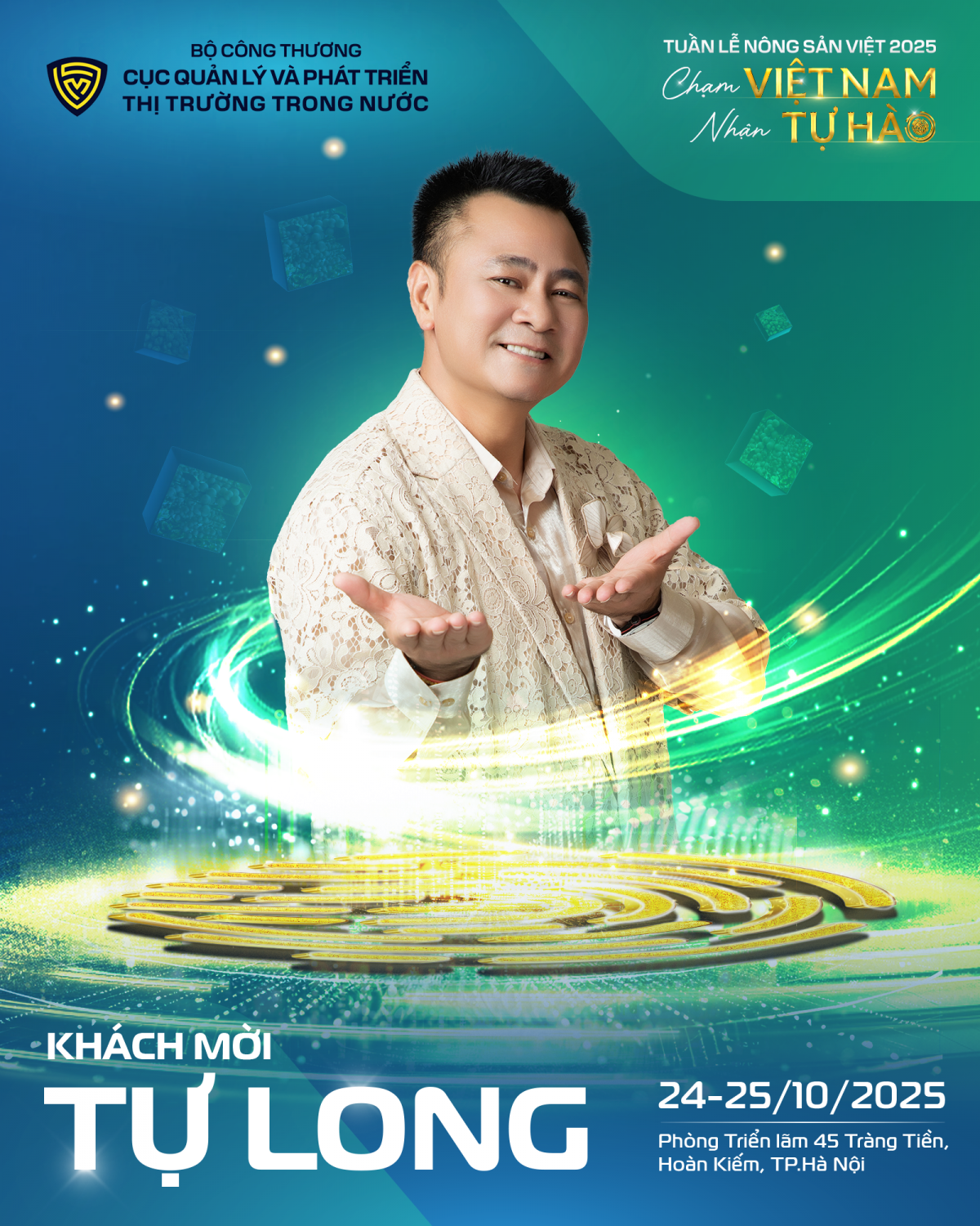 NSND Tự Long sẽ livestream bán gạo ST25 tại Tuần lễ Nông sản Việt