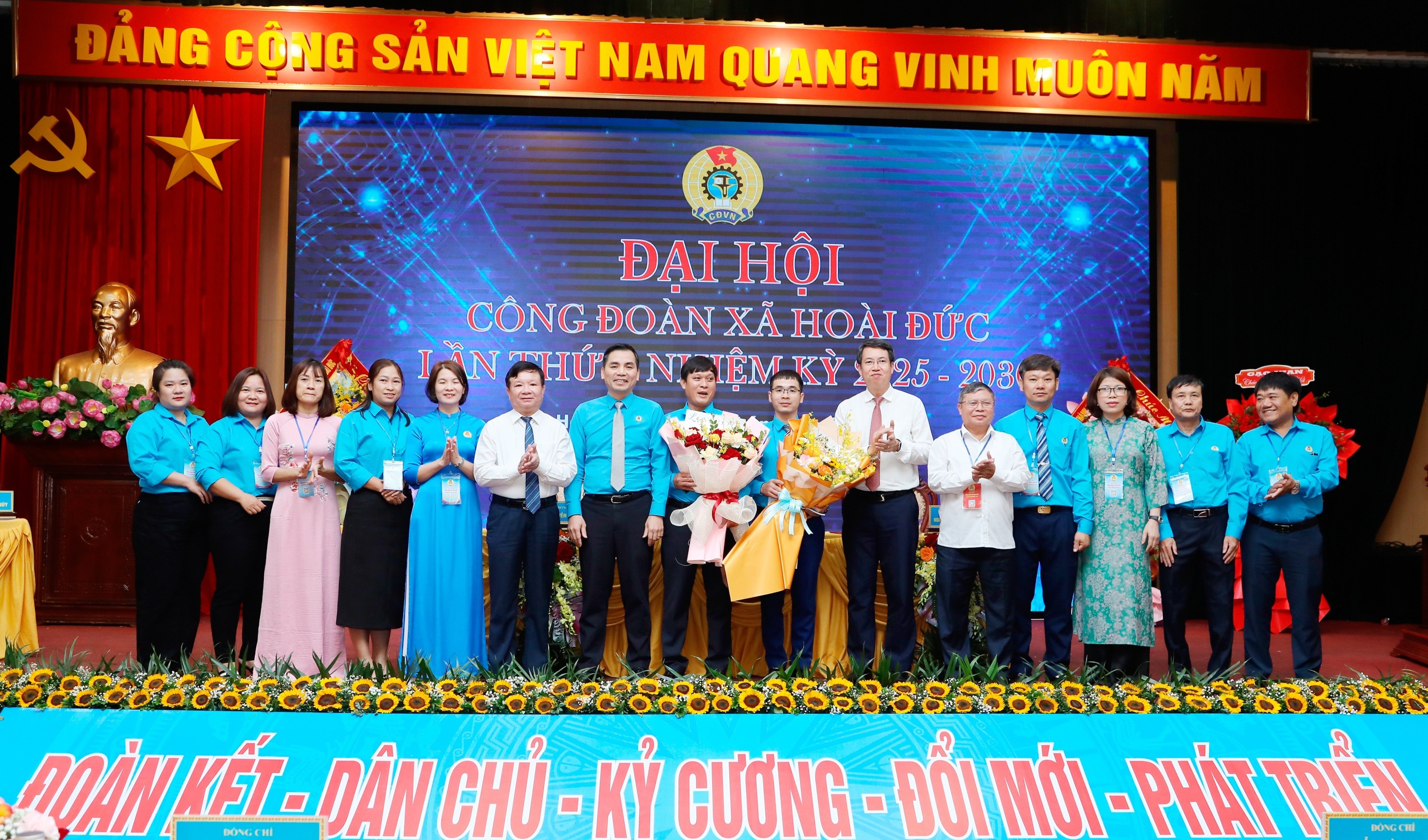 Đổi mới, sáng tạo, không ngừng nâng cao hiệu quả hoạt động Công đoàn xã Hoài Đức