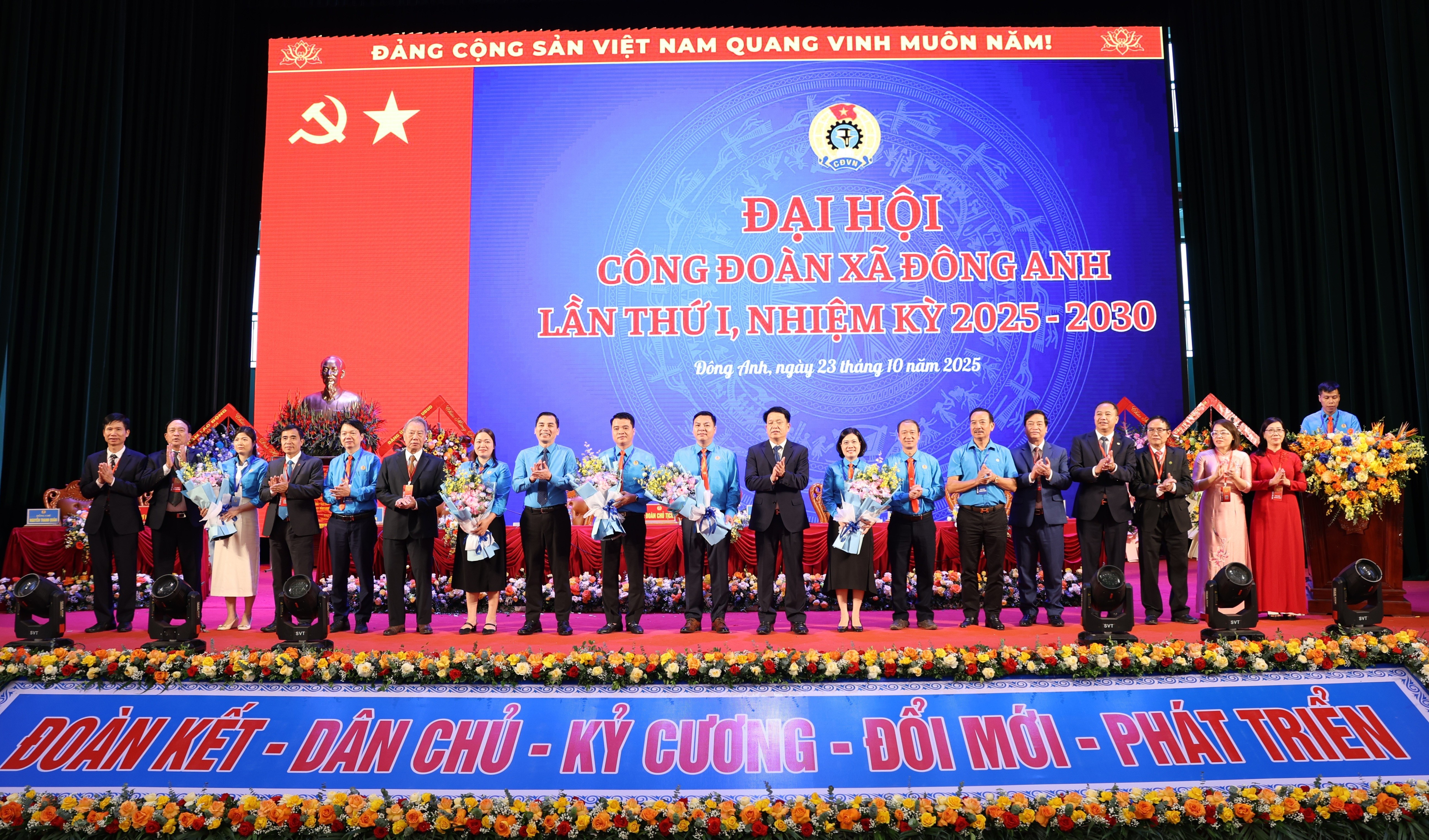 Công đoàn xã Đông Anh đoàn kết, trách nhiệm, sáng tạo trong thực hiện nhiệm vụ