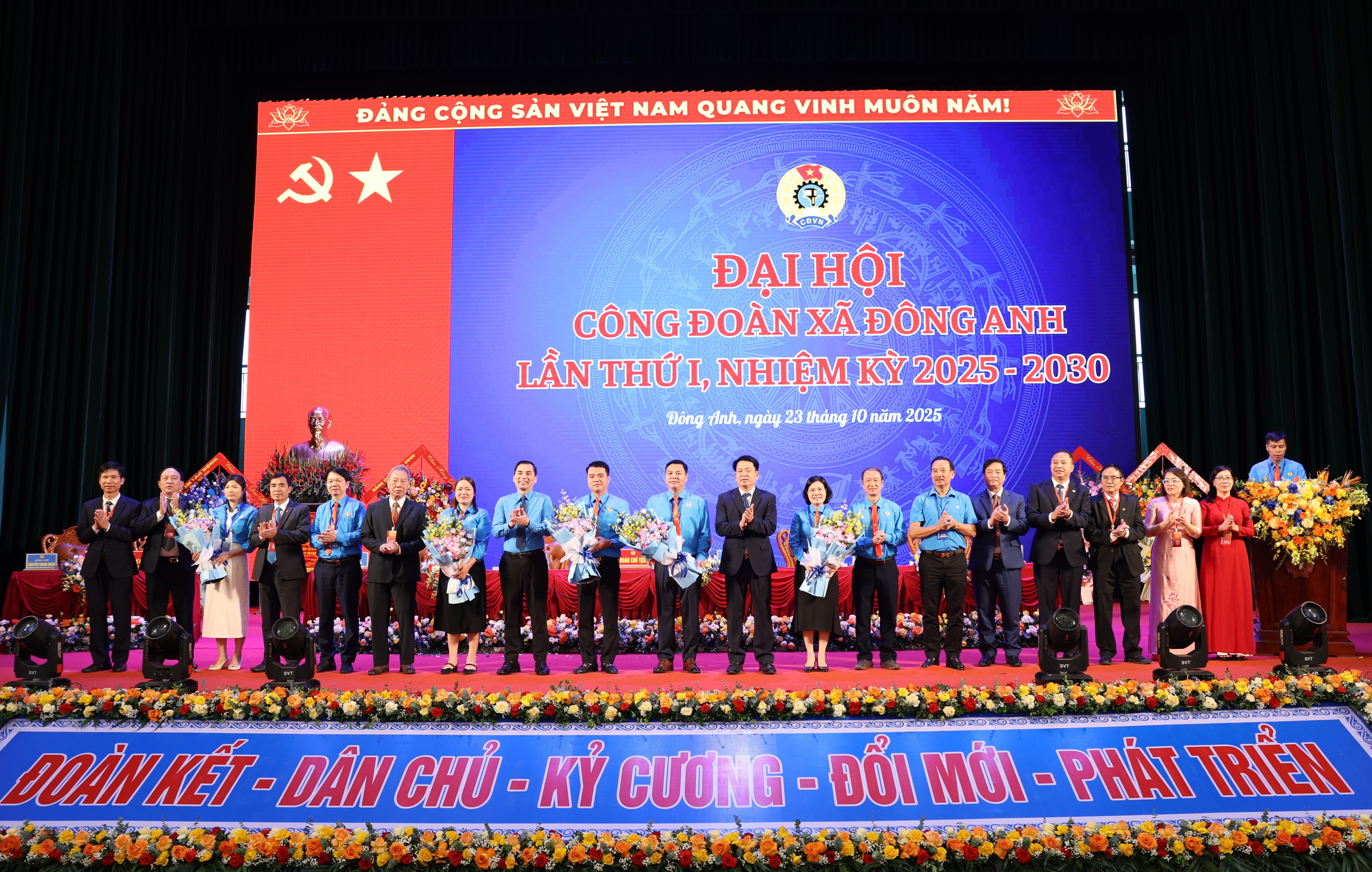 Công đoàn xã Đông Anh đoàn kết, trách nhiệm, sáng tạo trong thực hiện nhiệm vụ