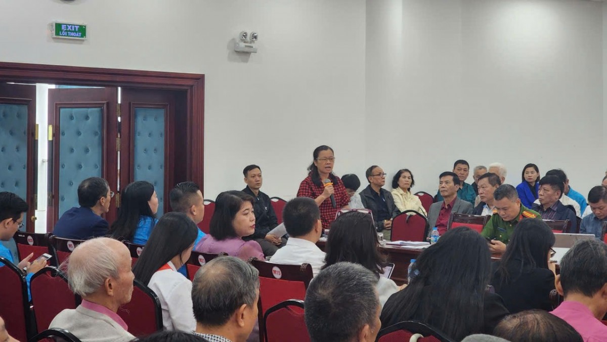 Phường Cầu Giấy: Đối thoại cởi mở, xây dựng chính quyền phục vụ Nhân dân Phường Cầu Giấy: Đối thoại cởi mở, xây dựng chính quyền phục vụ Nhân dân