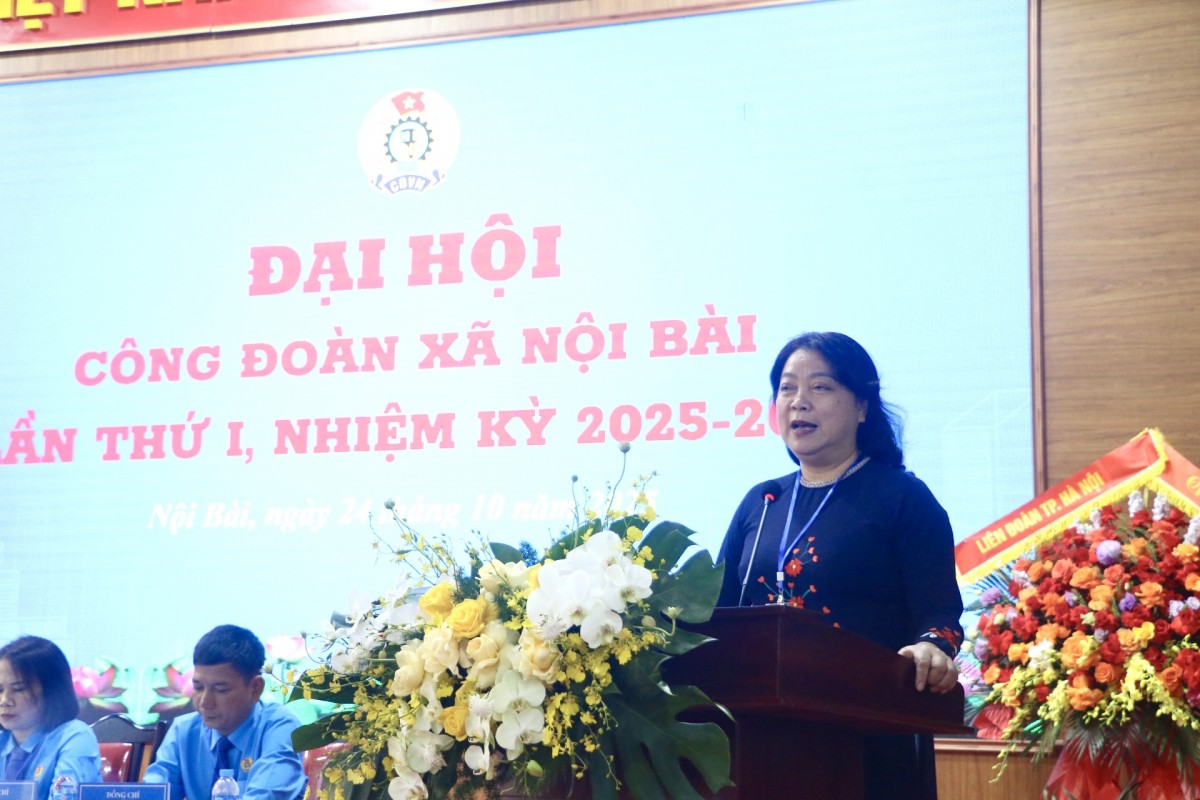 Công đoàn góp phần xây dựng xã Nội Bài phát triển bền vững, văn minh, hiện đại
