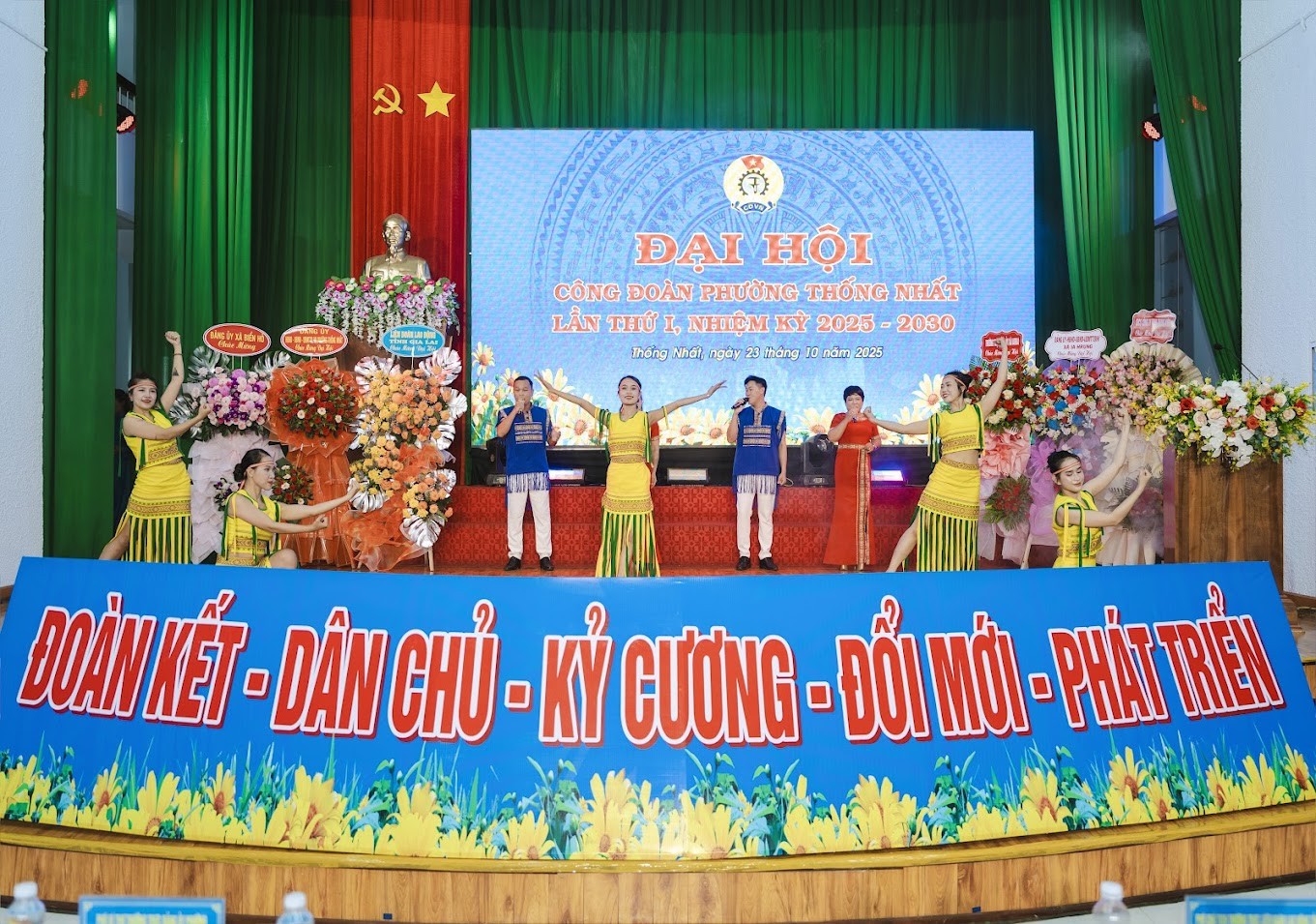 Công đoàn phường Thống Nhất (tỉnh Gia Lai) tổ chức Đại hội lần thứ I, nhiệm kỳ 2025-2030