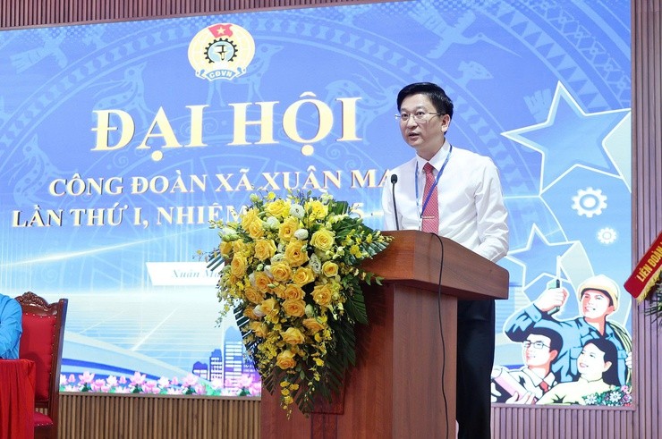Đại hội Công đoàn xã Xuân Mai nhiệm kỳ 2025-2030: Dấu ấn đổi mới và phát triển Đại hội Công đoàn xã Xuân Mai nhiệm kỳ 2025-2030: Dấu ấn đổi mới và phát triển