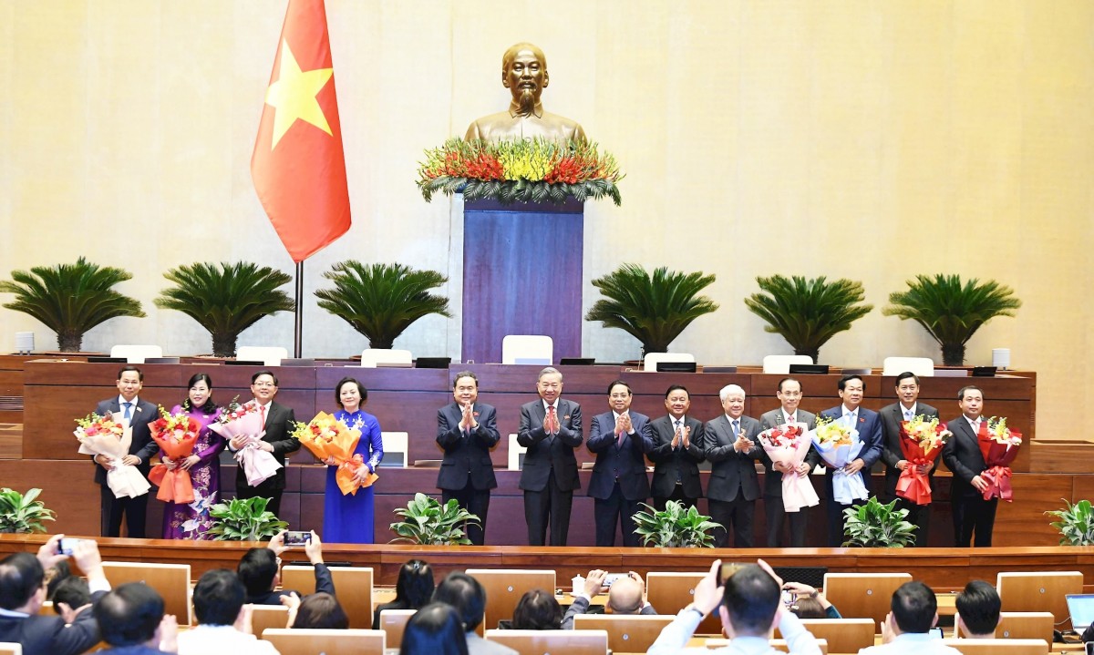 Quốc hội phê chuẩn bổ nhiệm Phó Thủ tướng Chính phủ với bà Phạm Thị Thanh Trà và ông Hồ Quốc Dũng