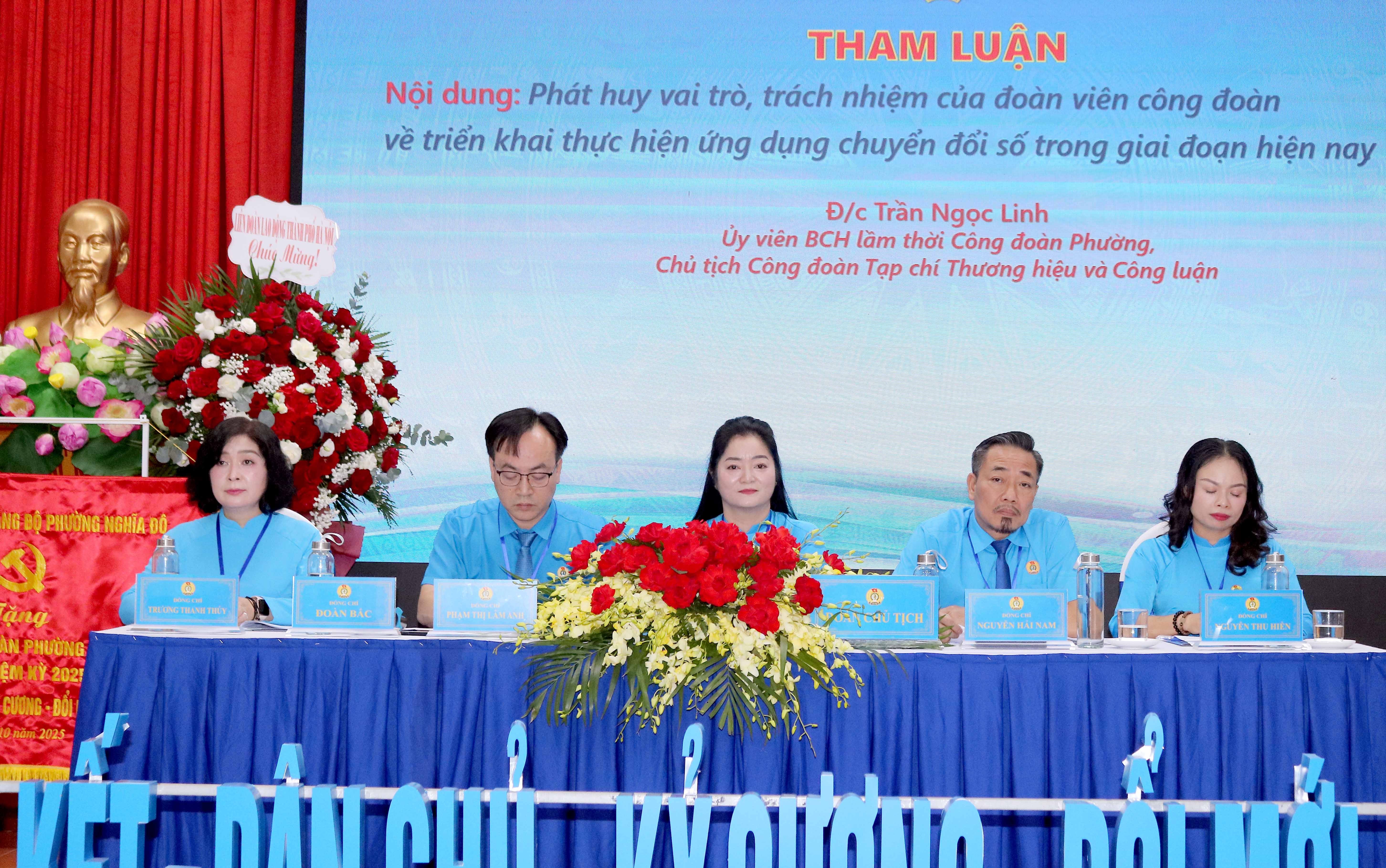 Đại hội Công đoàn phường Nghĩa Đô lần thứ I: