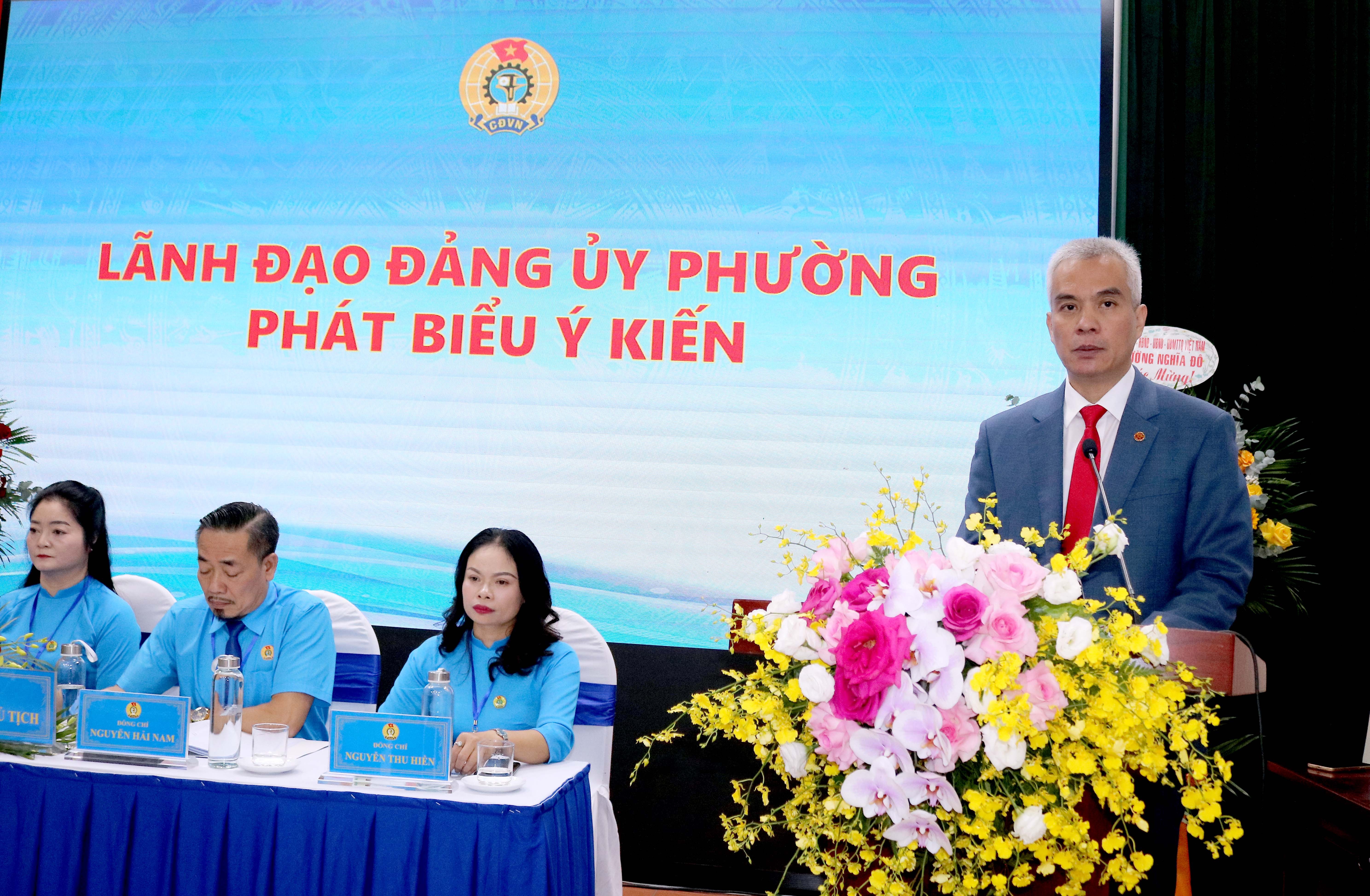 Đại hội Công đoàn phường Nghĩa Đô lần thứ I: