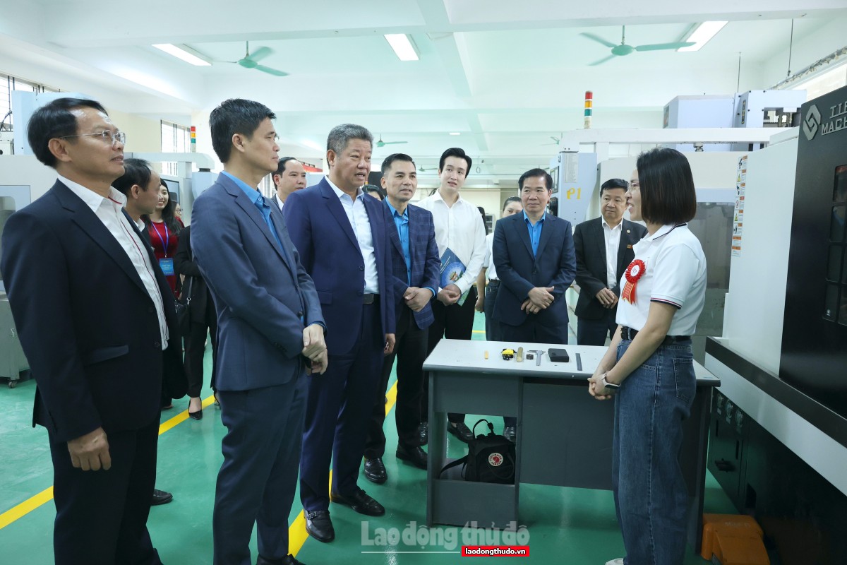 Khai mạc Hội thi thợ giỏi thành phố Hà Nội năm 2025