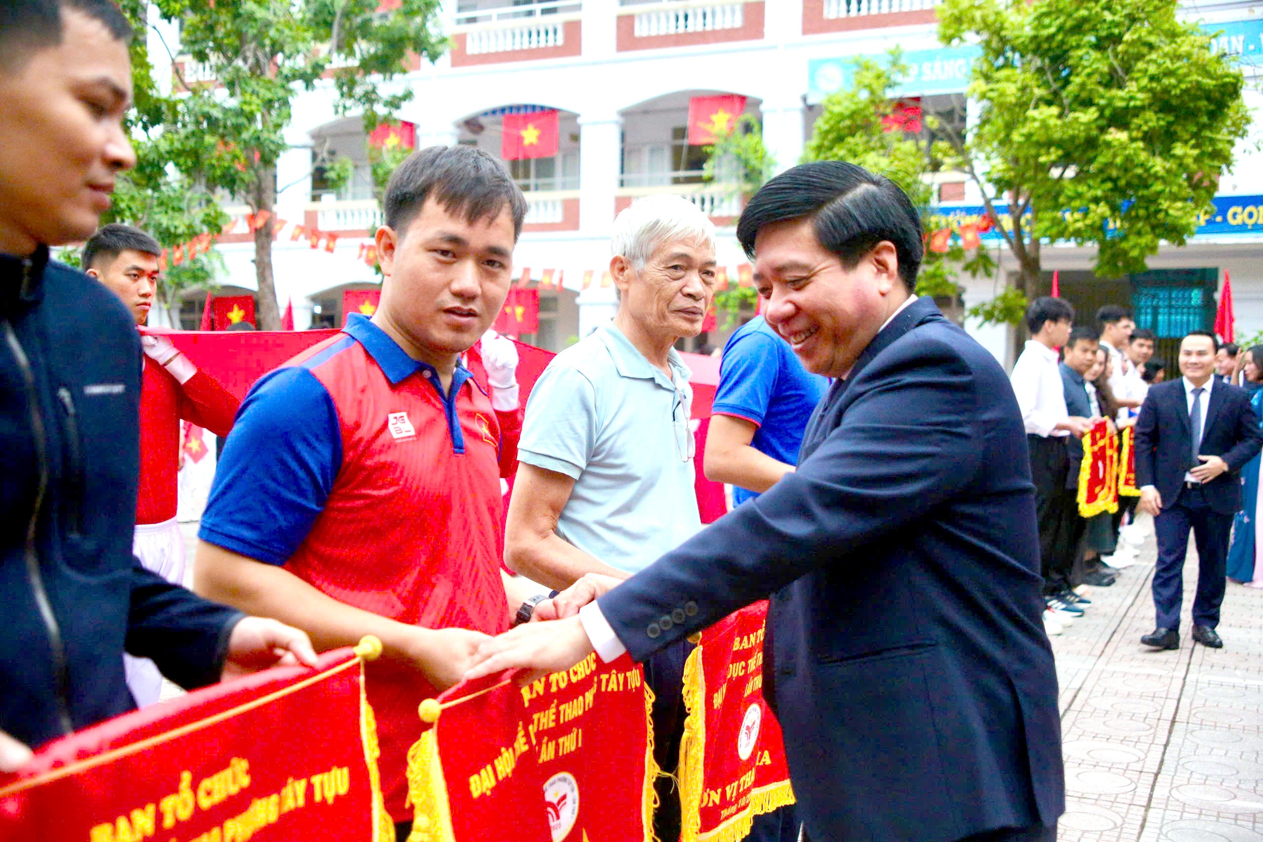 Phường Tây Tựu khai mạc Đại hội Thể dục Thể thao lần thứ I năm 2025