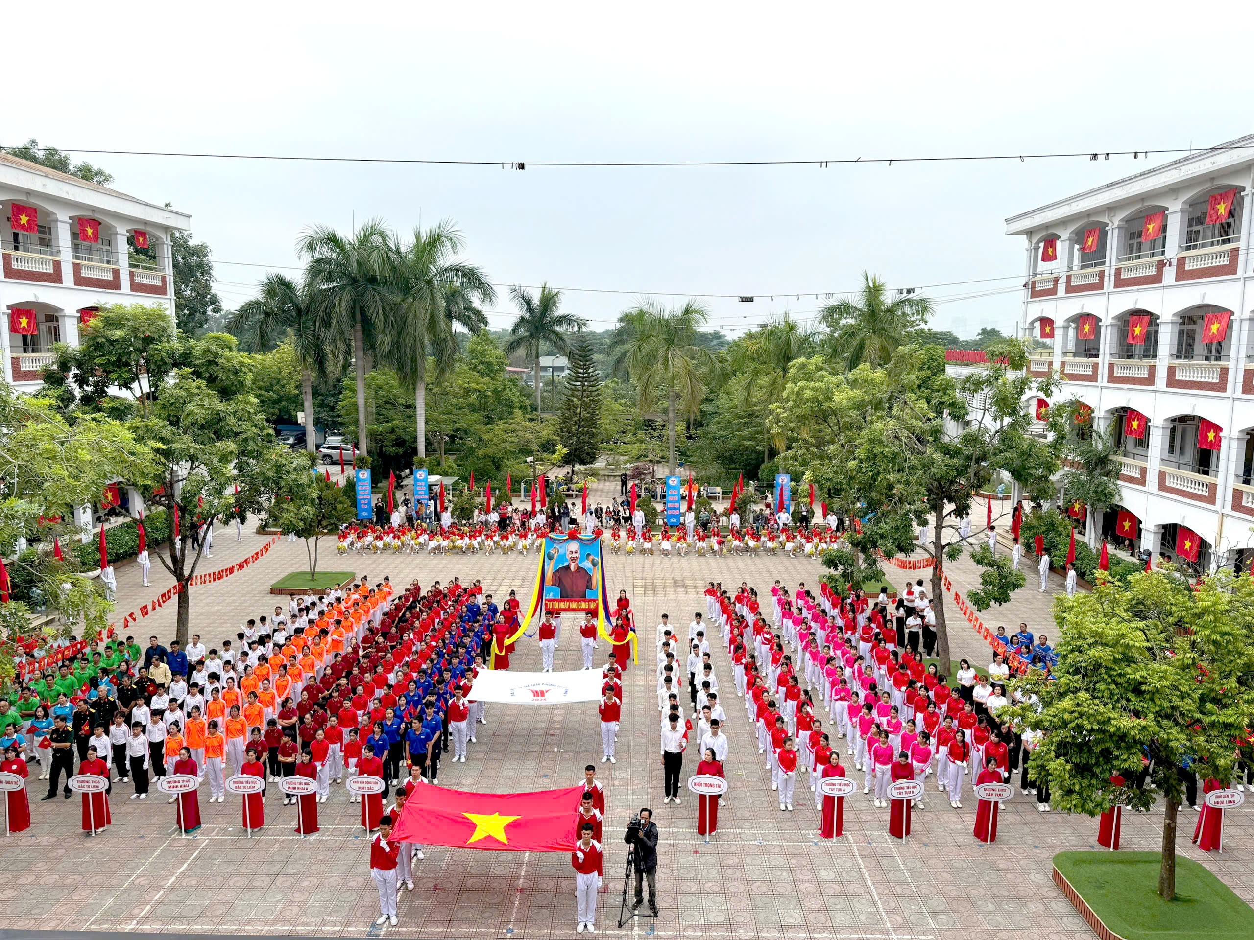 Phường Tây Tựu khai mạc Đại hội Thể dục Thể thao lần thứ I năm 2025