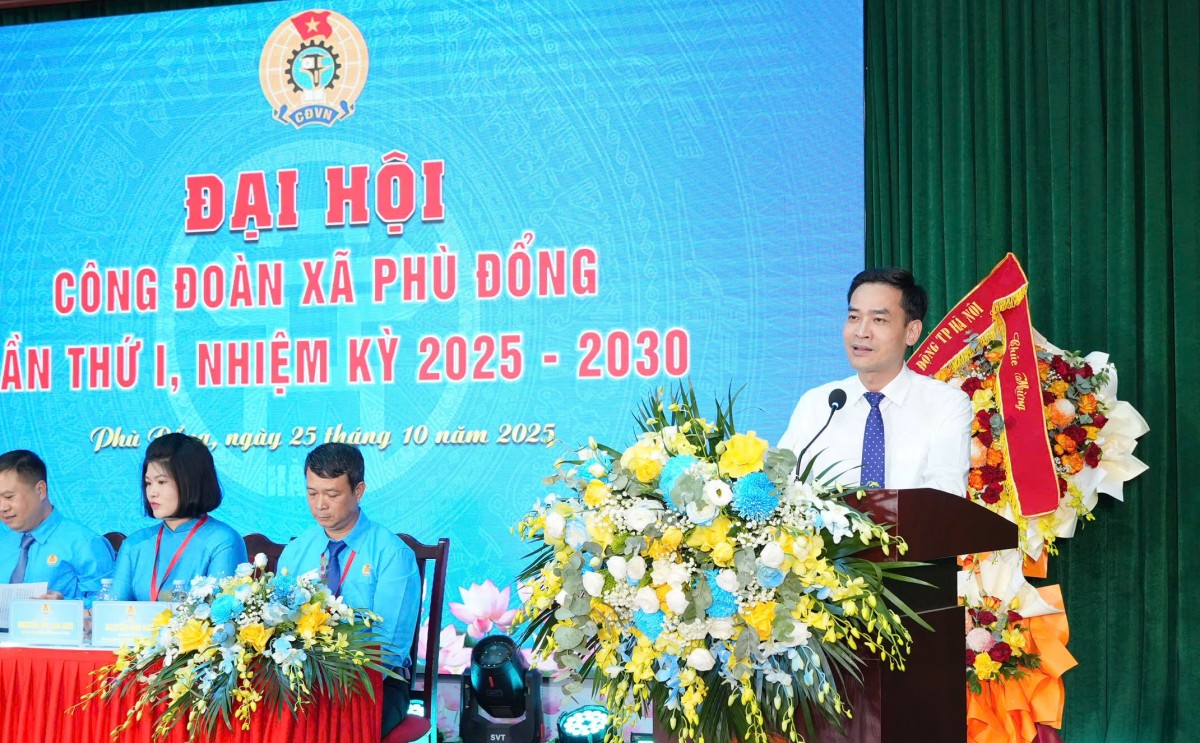 Công đoàn góp phần xây dựng xã Phù Đổng phát triển bền vững, văn minh, hiện đại