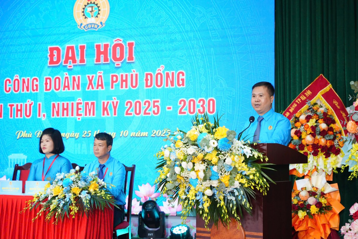 Công đoàn góp phần xây dựng xã Phù Đổng phát triển bền vững, văn minh, hiện đại