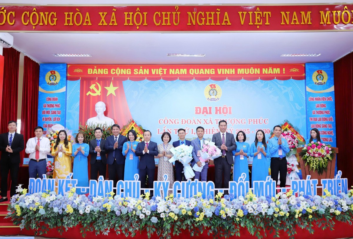 Công đoàn xã Thượng Phúc vững bước cùng người lao động