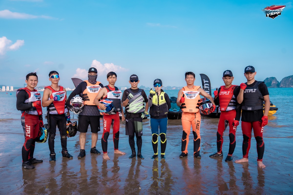 Đội tuyển Jet Ski Việt Nam quyết tâm giành huy chương tại SEA Games 33