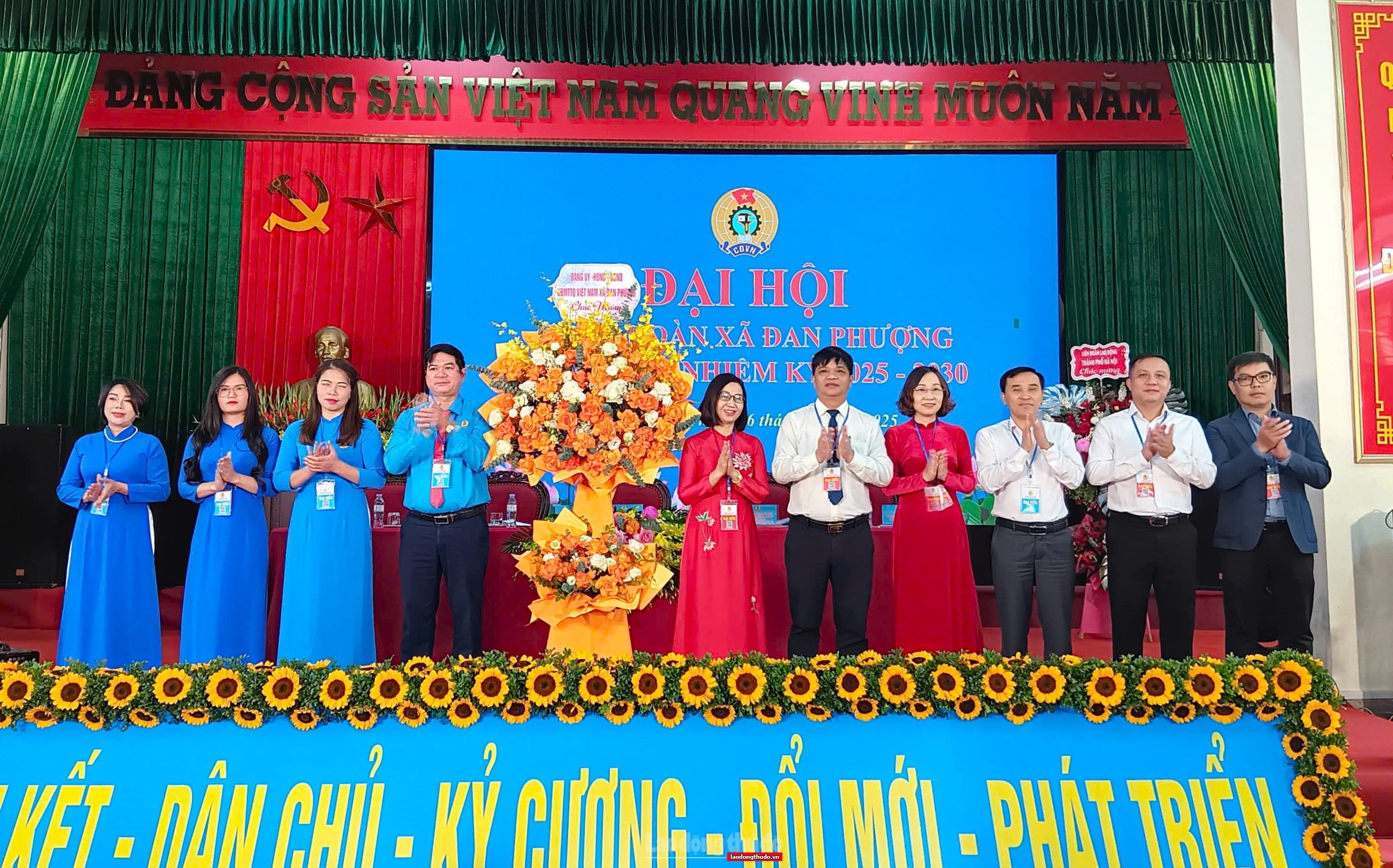 Xã Đan Phượng: Khẳng định vai trò, vị thế của tổ chức Công đoàn trong hệ thống chính trị cơ sở Xã Đan Phượng: Khẳng định vai trò của tổ chức Công đoàn trong hệ thống chính trị cơ sở