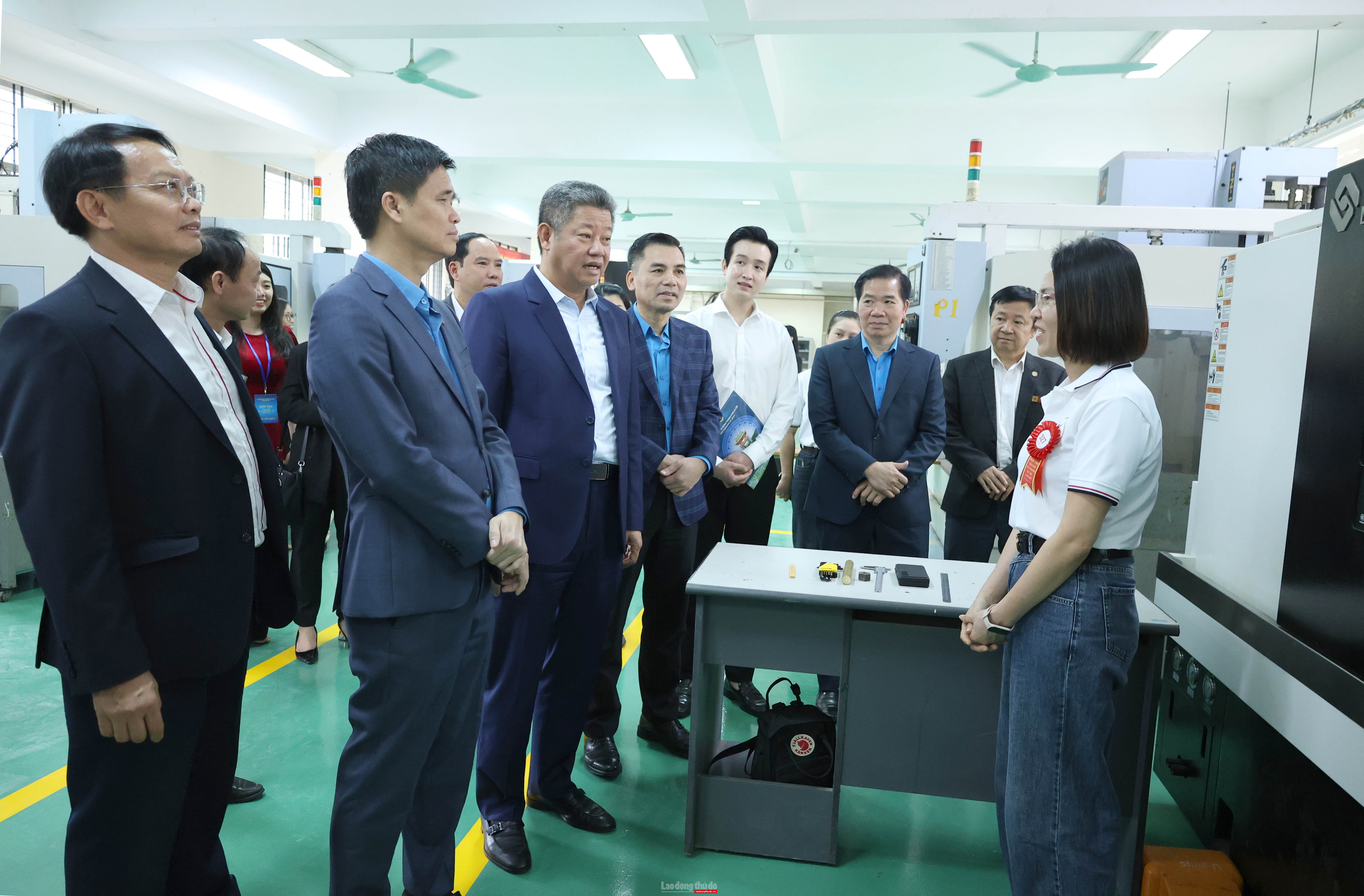 Hình ảnh ấn tượng tại Hội thi thợ giỏi thành phố Hà Nội năm 2025