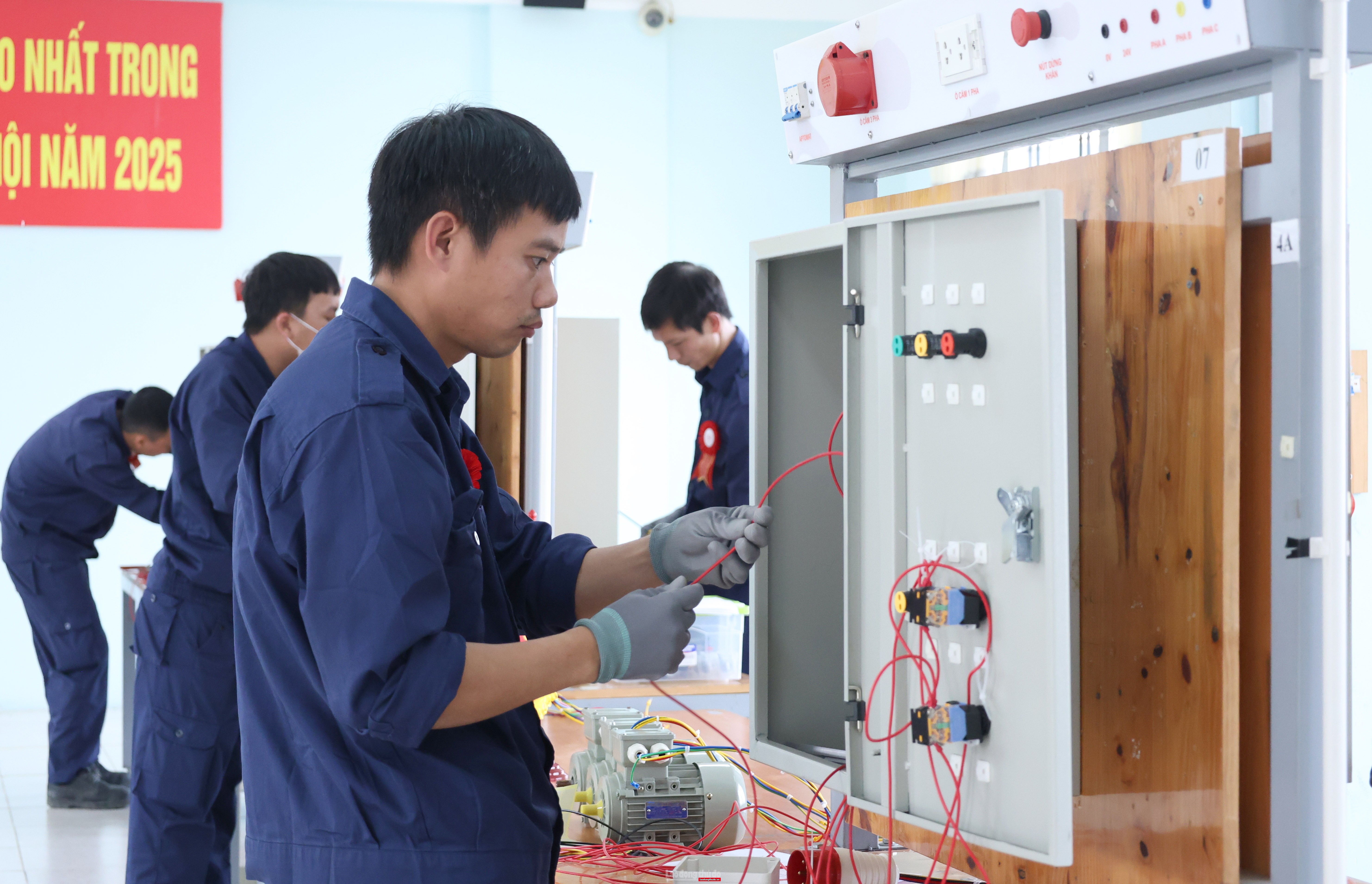 Hình ảnh ấn tượng tại Hội thi thợ giỏi thành phố Hà Nội năm 2025