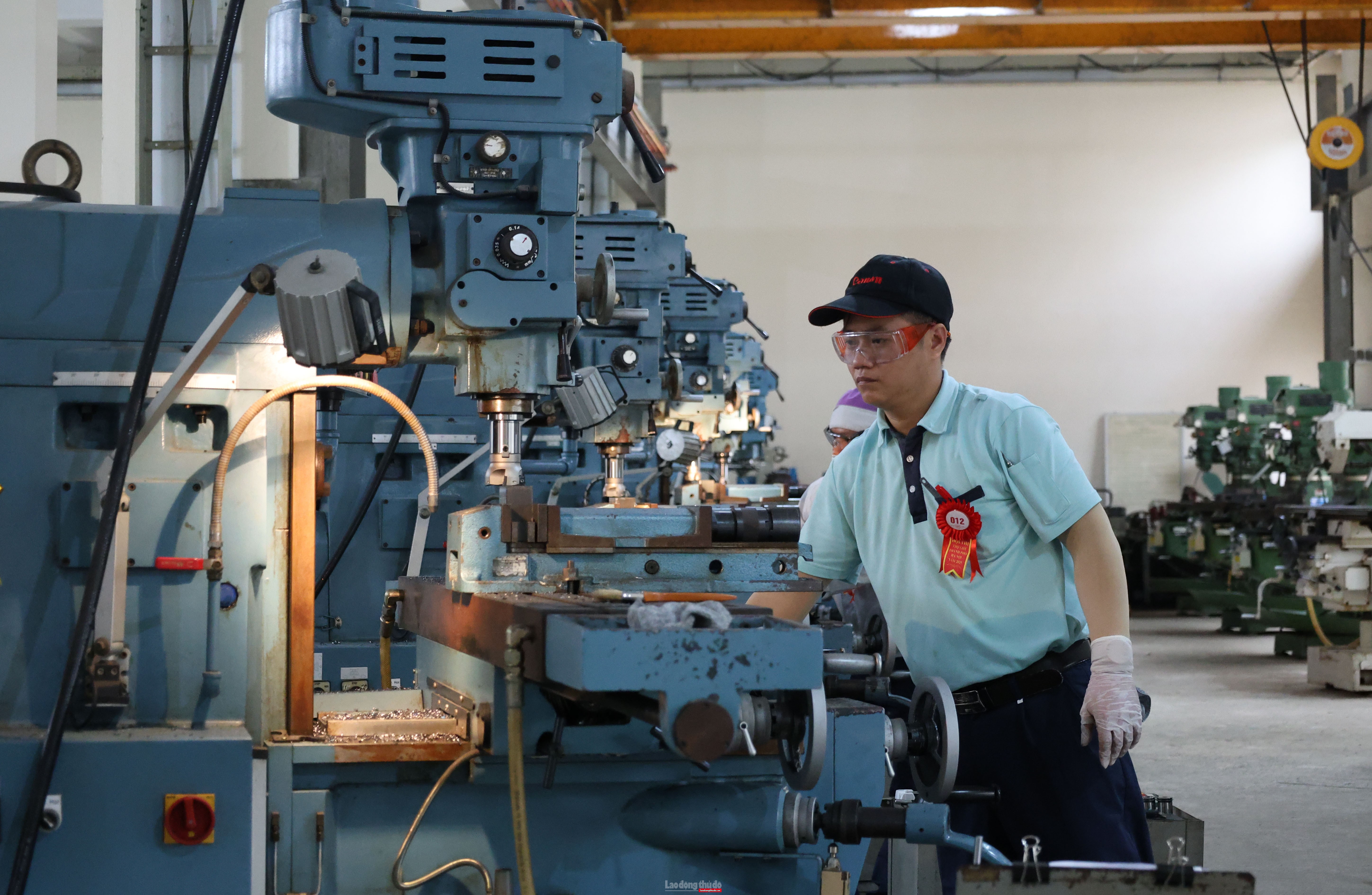 Hình ảnh ấn tượng tại Hội thi thợ giỏi thành phố Hà Nội năm 2025