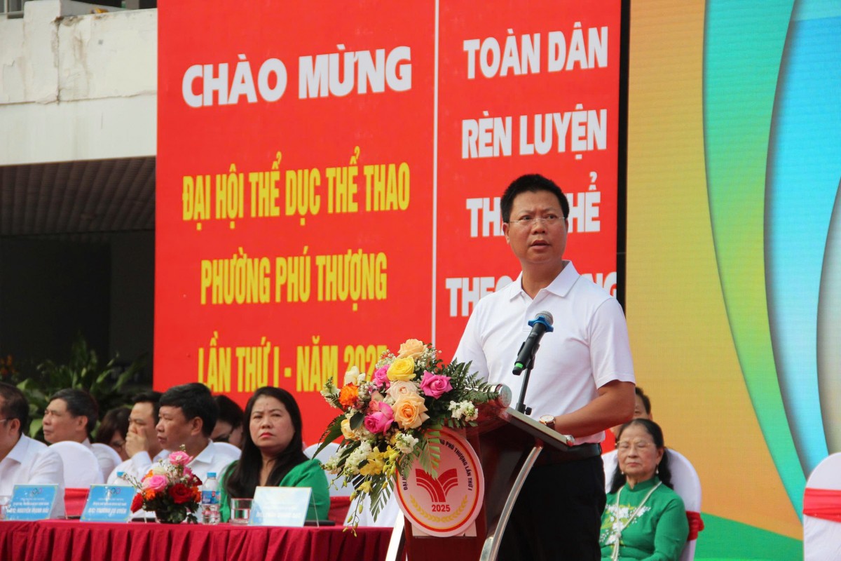 Phú Thượng: Gần 1.000 vận động viên tham gia Đại hội Thể dục Thể thao lần thứ I năm 2025