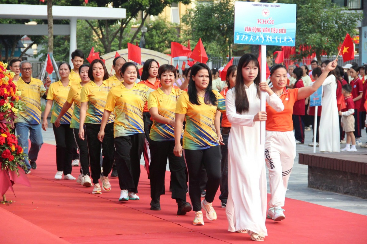Phú Thượng: Gần 1.000 vận động viên tham gia Đại hội Thể dục Thể thao lần thứ I - năm 2025