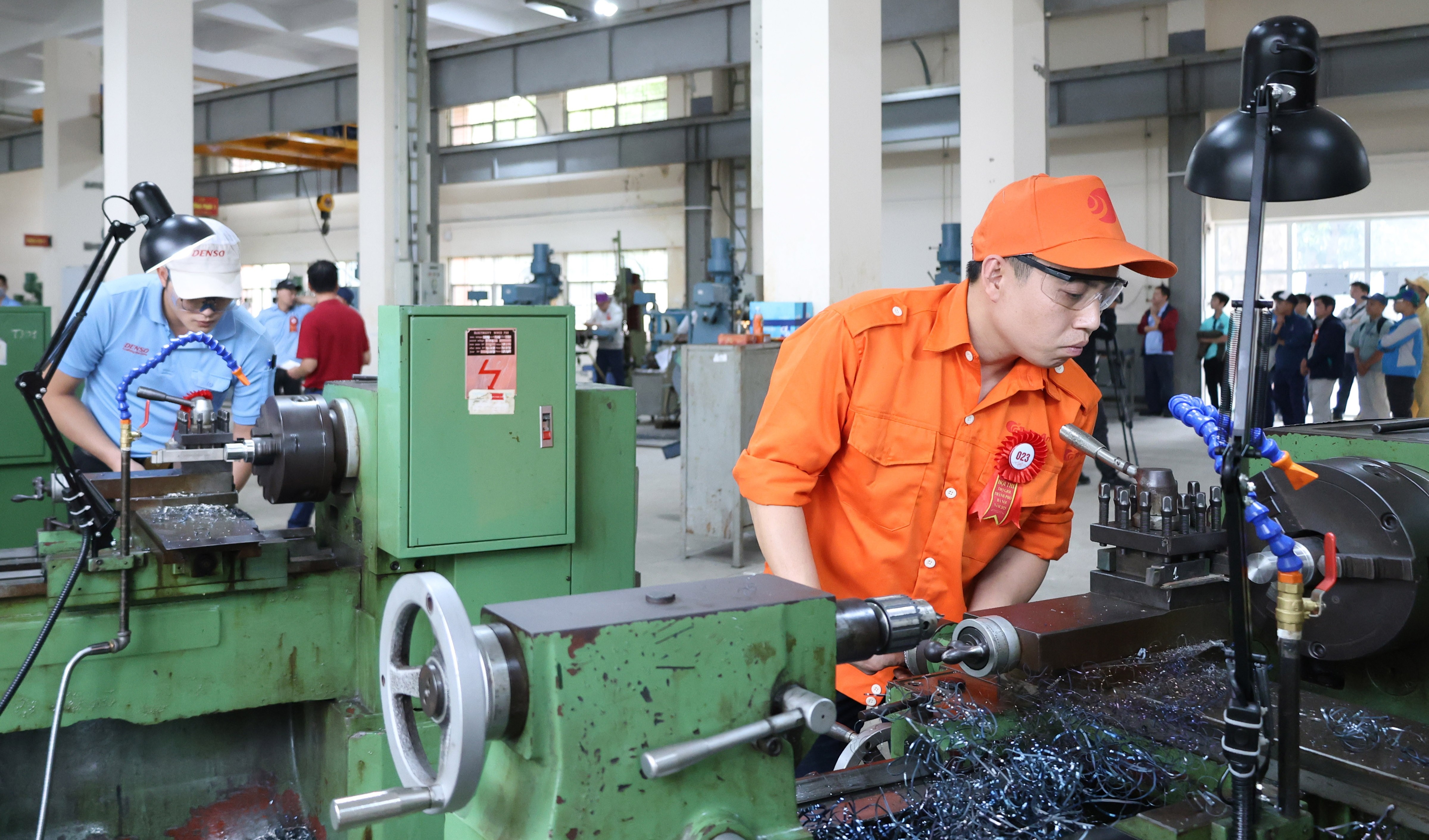 Hình ảnh ấn tượng tại Hội thi thợ giỏi thành phố Hà Nội năm 2025