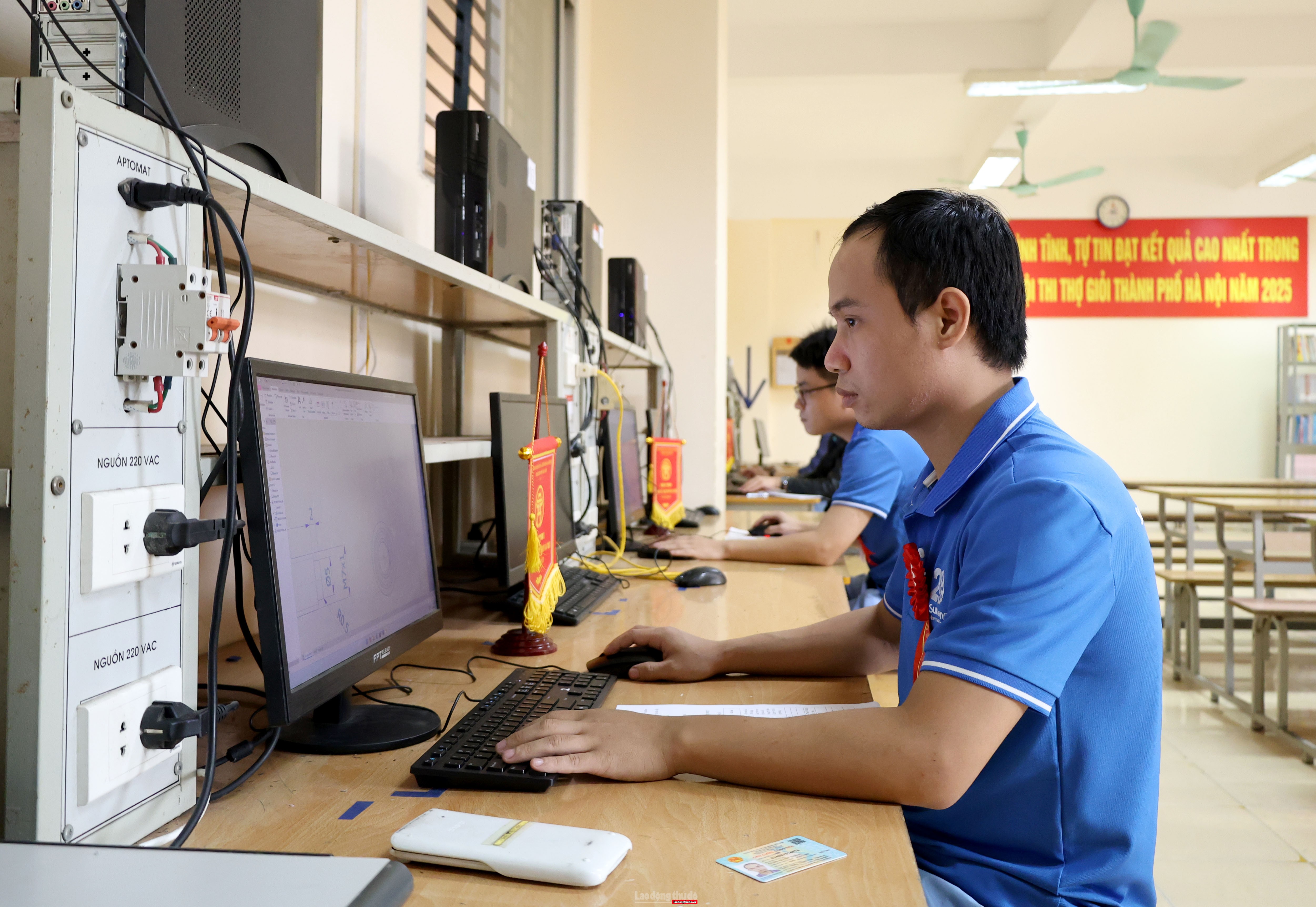 Hình ảnh ấn tượng tại Hội thi thợ giỏi thành phố Hà Nội năm 2025