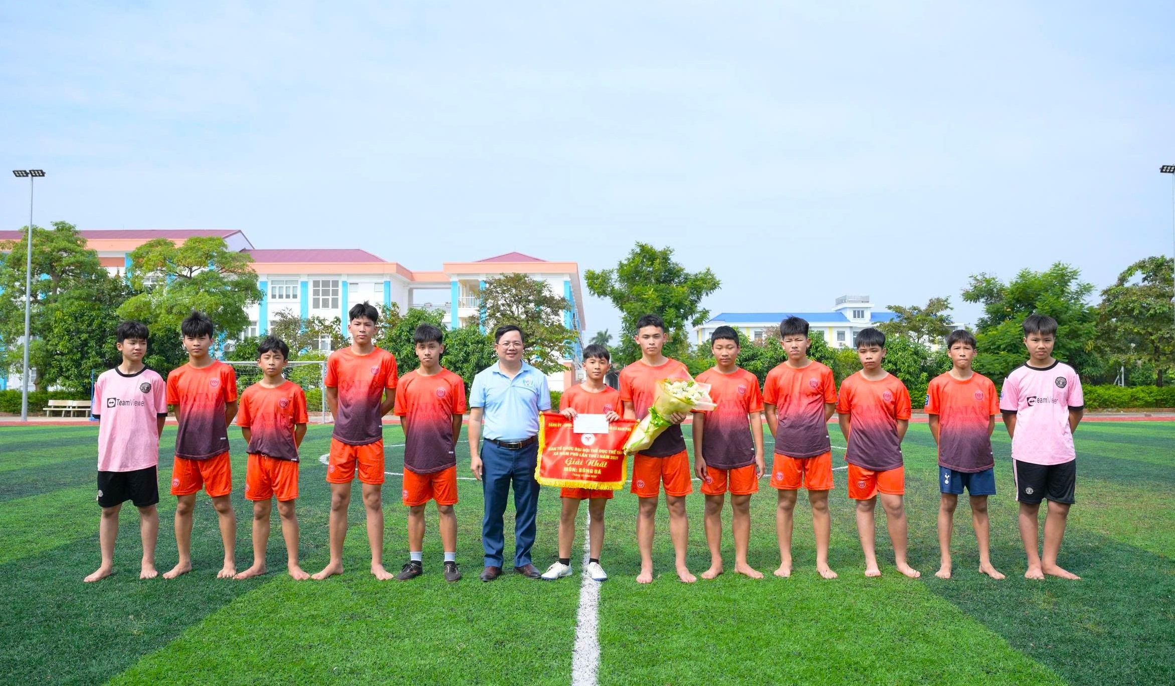 Khí thế ngày hội thể thao toàn dân xã Nam Phù