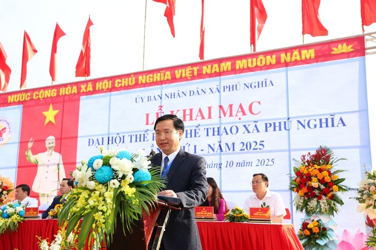 Phú Nghĩa tổ chức thành công Đại hội Thể dục Thể thao lần thứ I, năm 2025