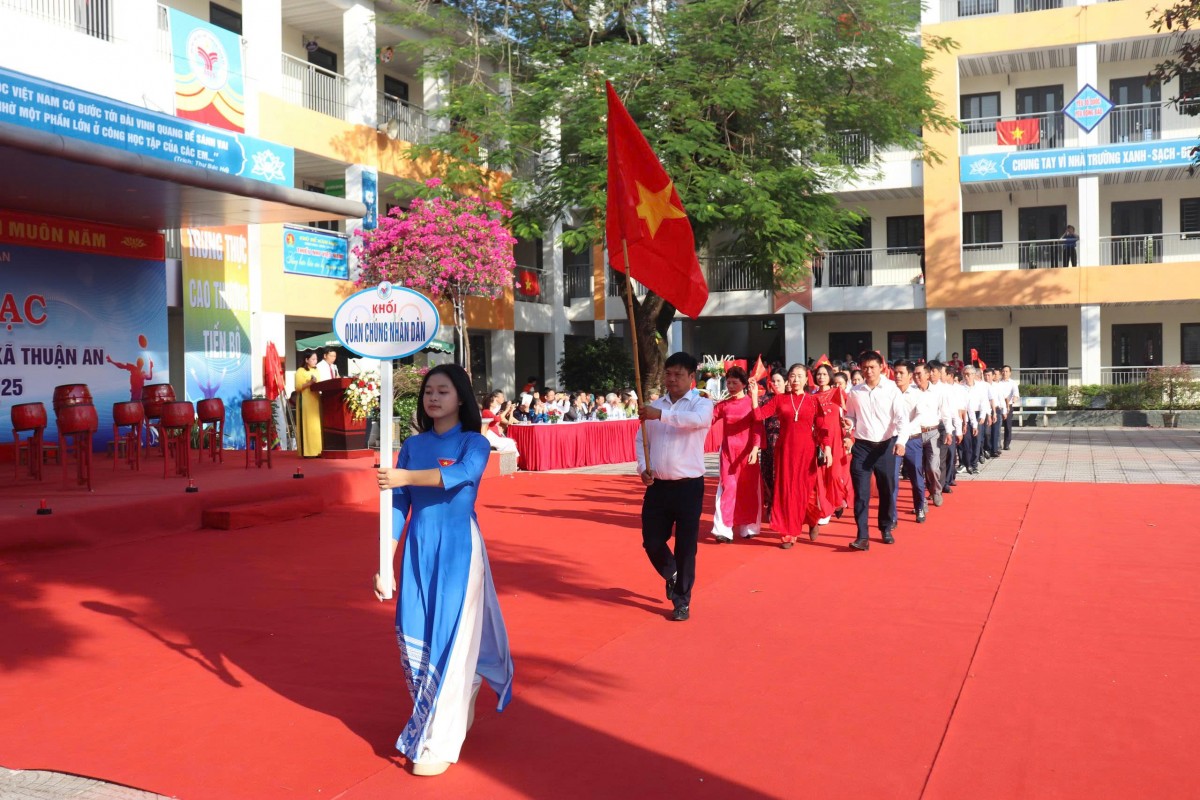 Ngày hội thể thao sôi nổi của nhân dân xã Thuận An