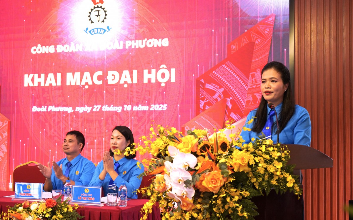 Xã Đoài Phương xây dựng tổ chức Công đoàn vững mạnh trong giai đoạn mới Xã Đoài Phương xây dựng tổ chức Công đoàn vững mạnh trong giai đoạn mới