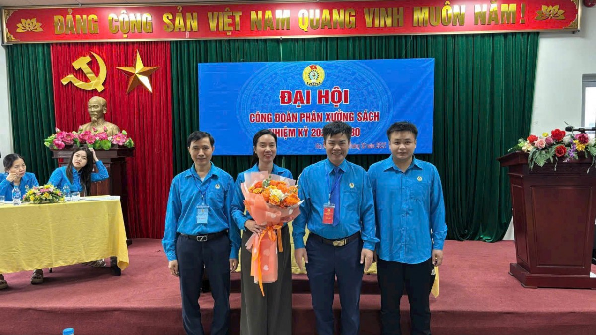 Công đoàn Phân xưởng Sách: Gương mẫu, sáng tạo, vững bước trong nhiệm kỳ mới 2025 - 2030