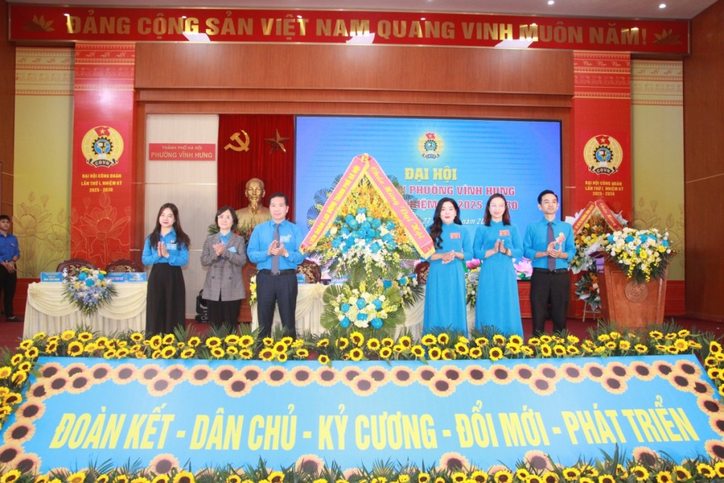 Công đoàn phường Vĩnh Hưng vững mạnh, đổi mới, sáng tạo