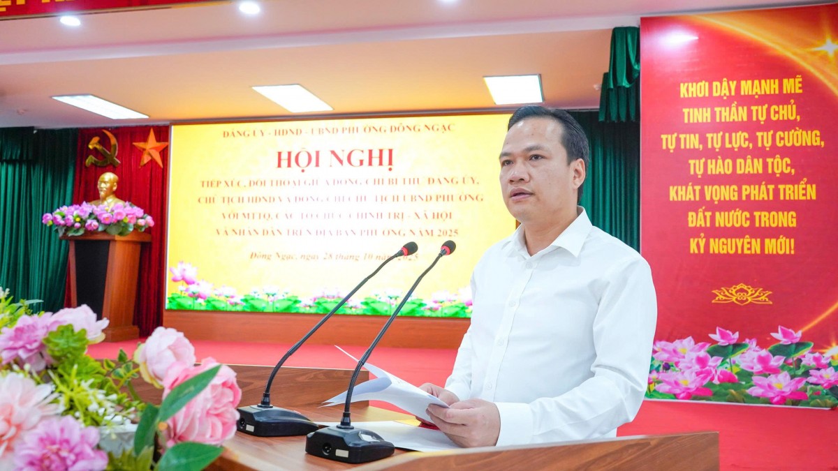 Đông Ngạc: Đối thoại để lắng nghe, giải quyết vấn đề tận gốc